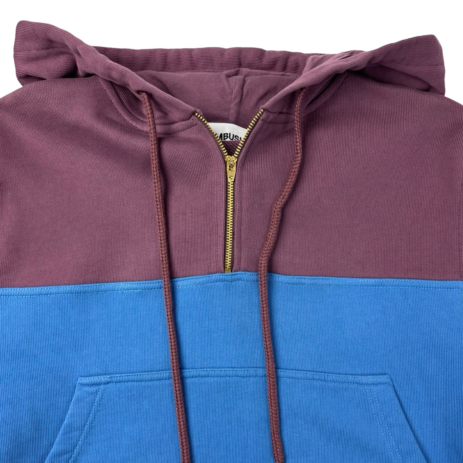 Ambush Quarter-Zip Colourblock Pullover Hoodie