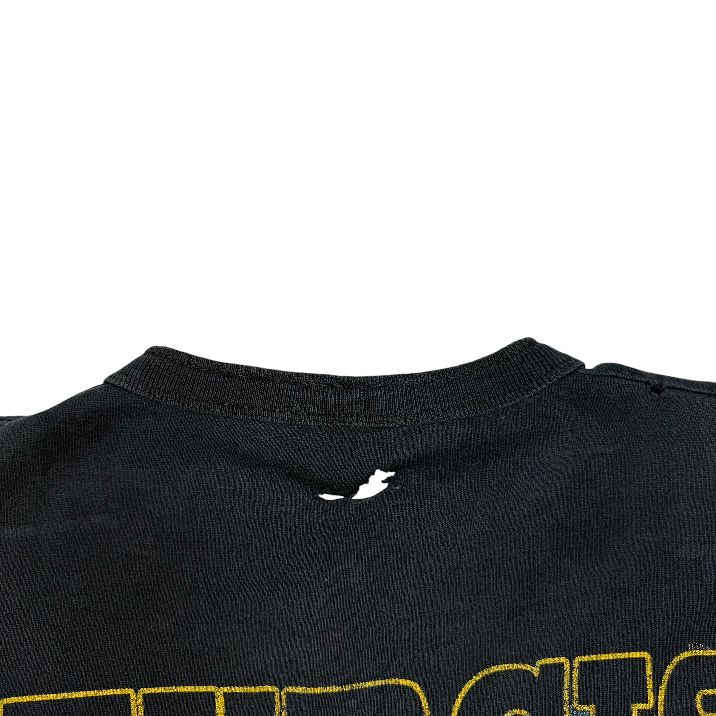 1999 Sturgis Black Hills Rally Henley Tee Black