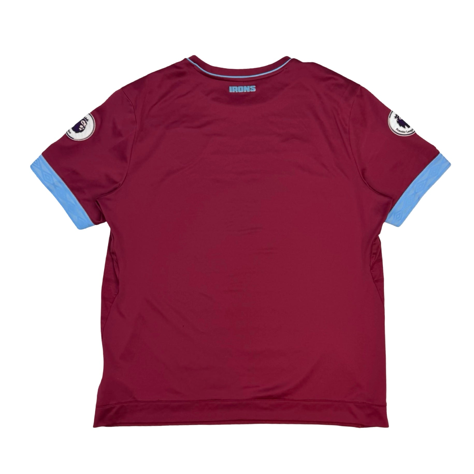 2018-19 Umbro West Ham United Home Jersey Red