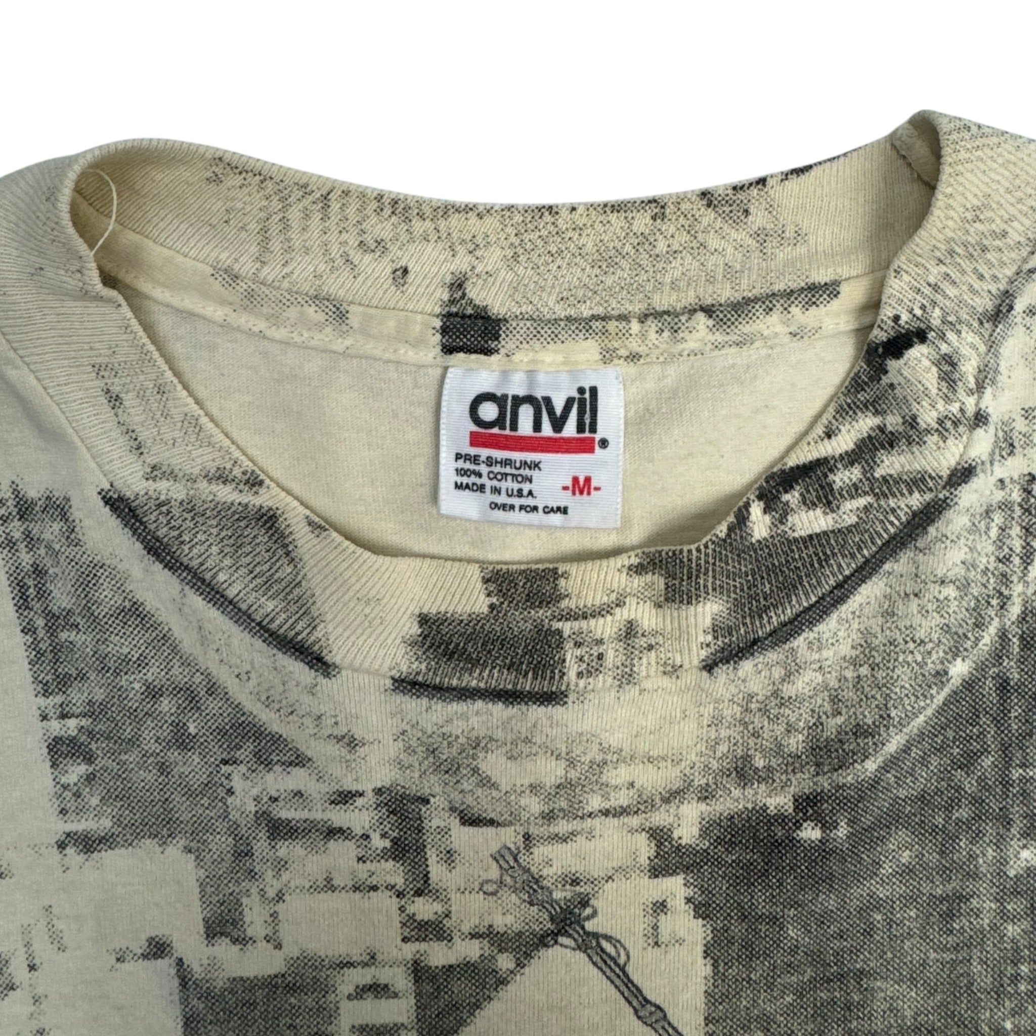 1991 Spider-Man News Paper Print AOP T-Shirt