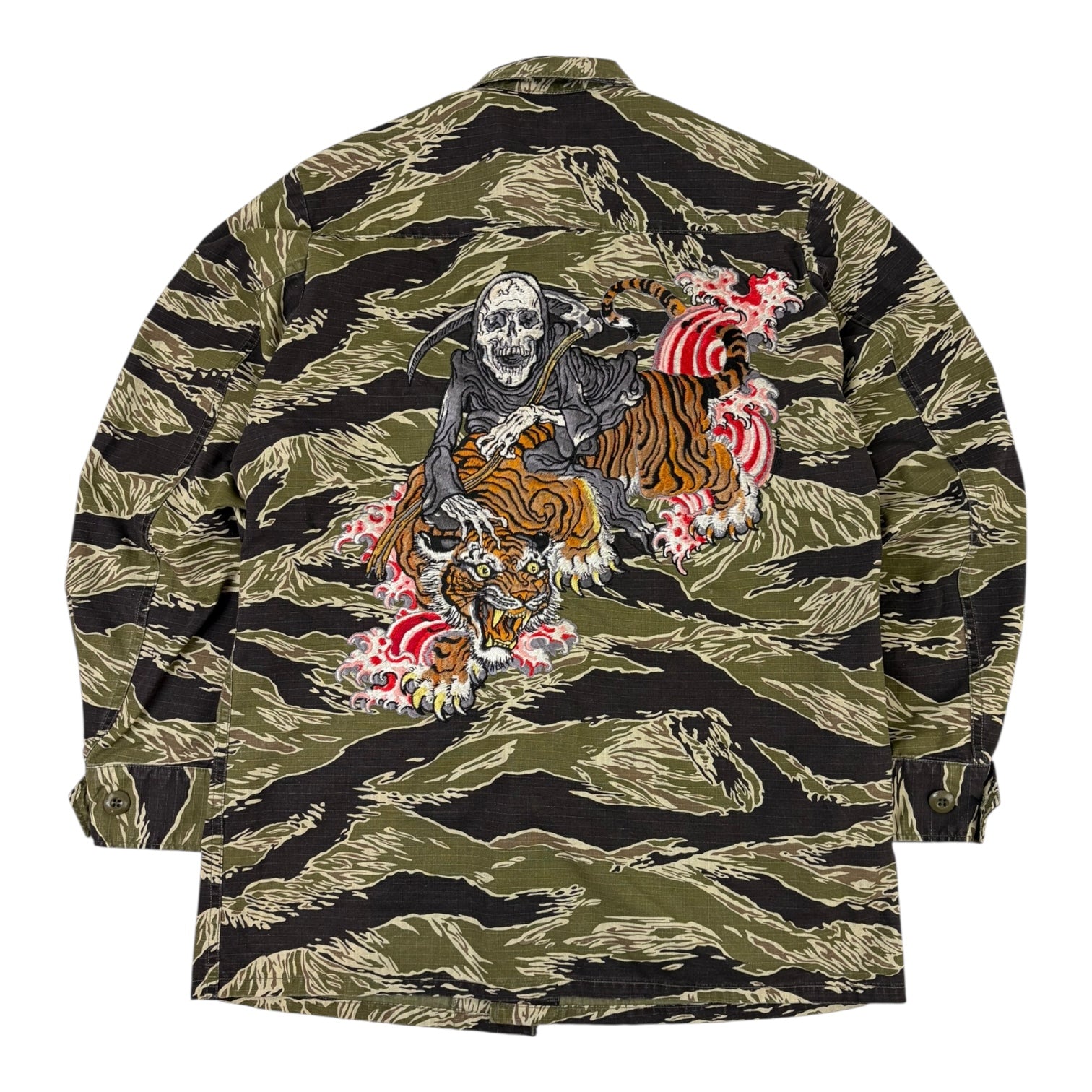 Wacko Maria Tiger Camo Jungle Fatigue Jacket