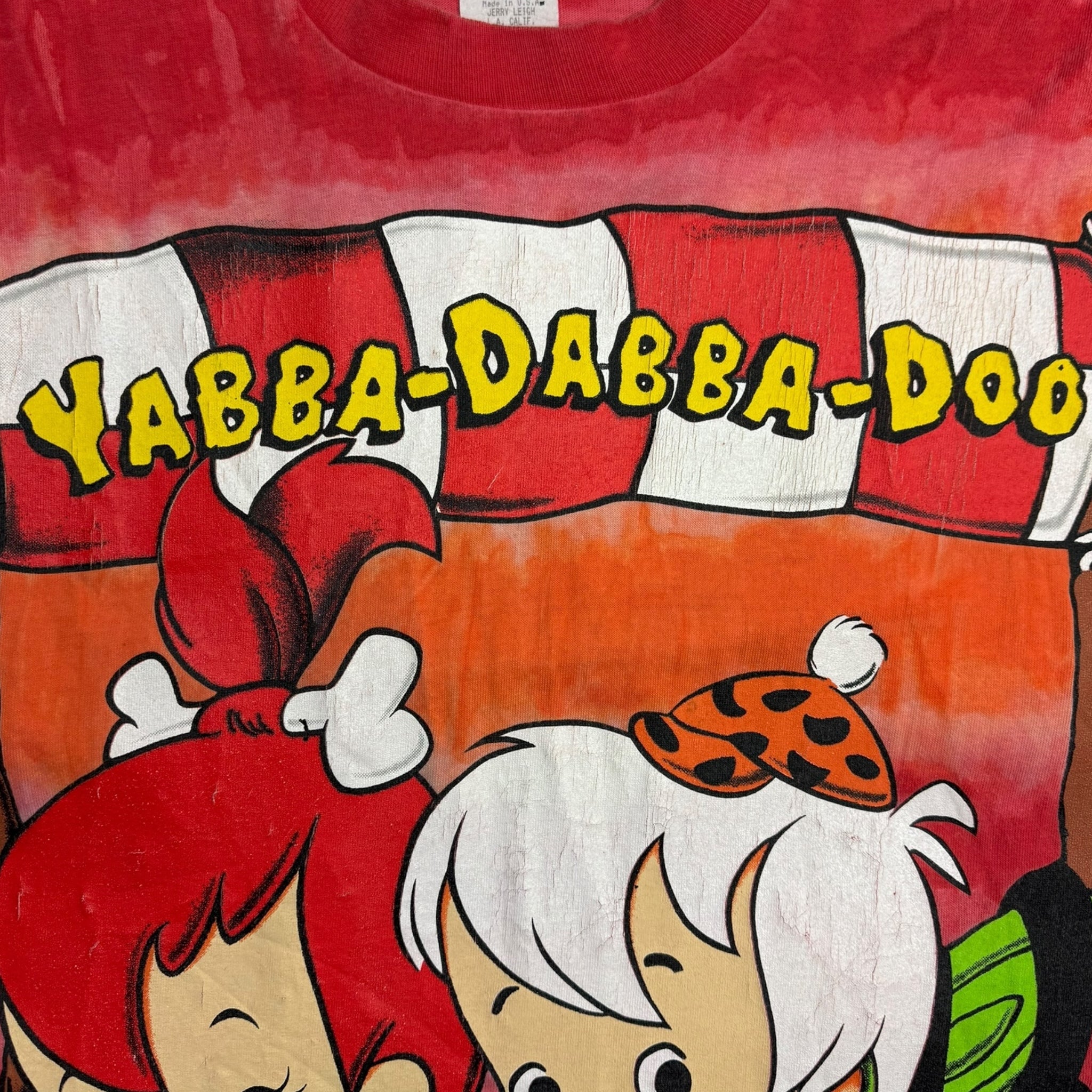 1994 The Flintstones "Yabba-Dabba-Doo" Tie Dye T-Shirt