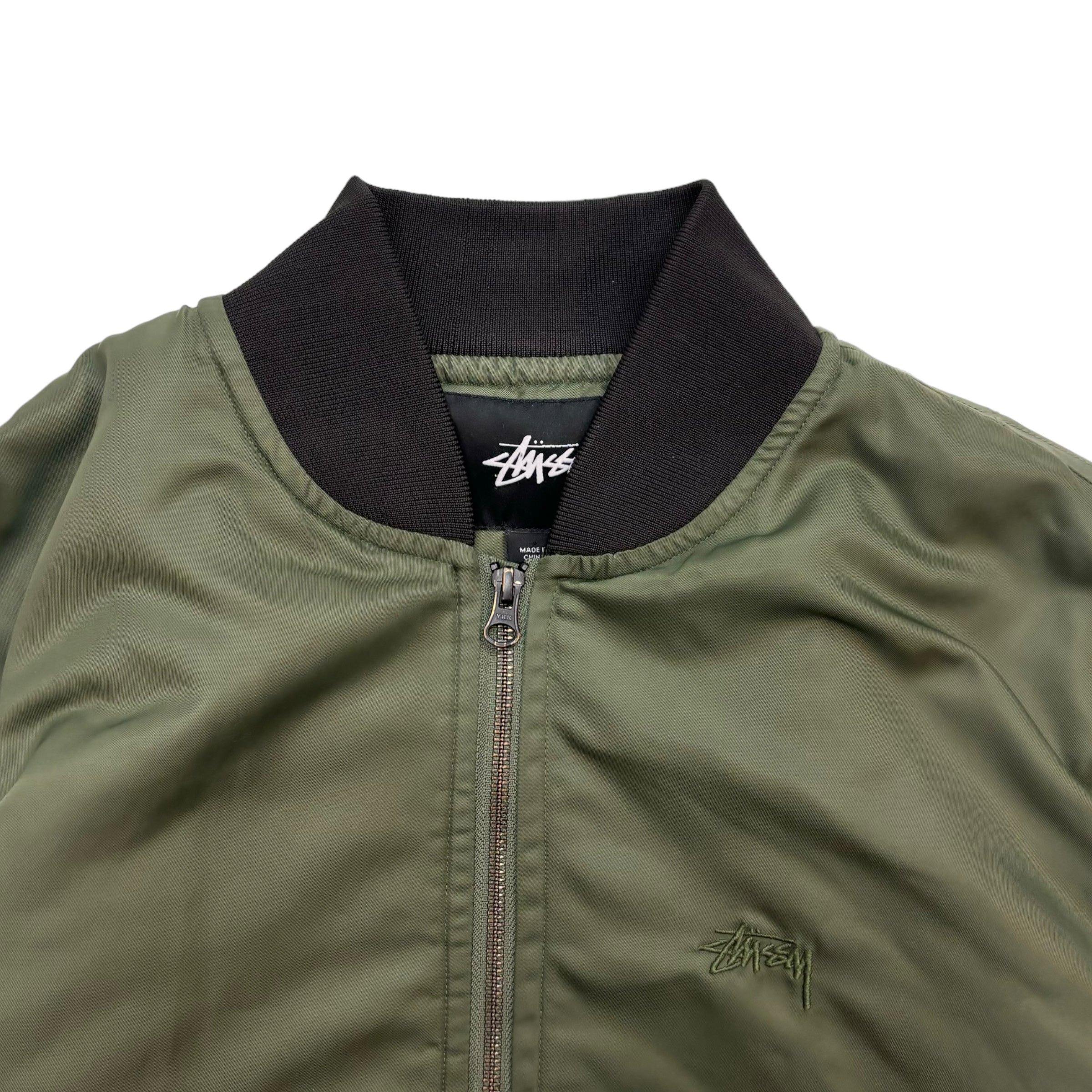 Stussy Bomber Jacket Olive Green