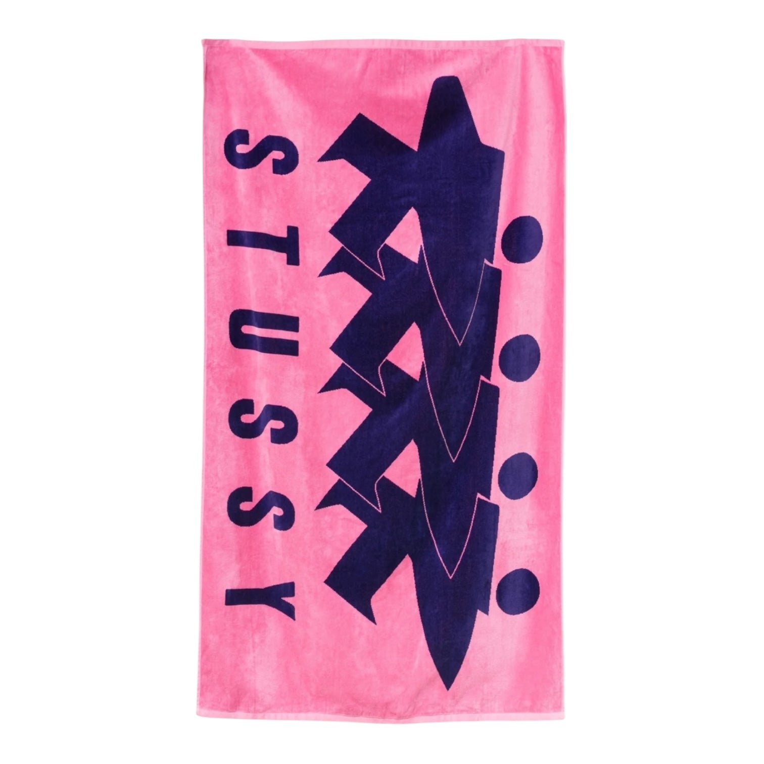 Stussy Surfman Beach Towel Pink/Purple