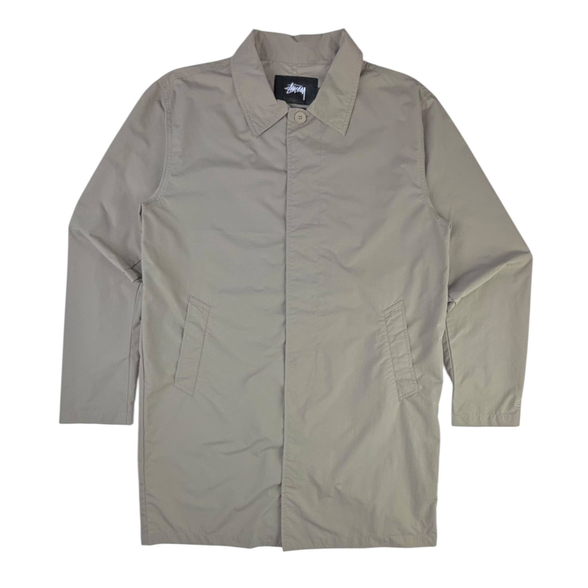 Stussy Trench Coat Tan