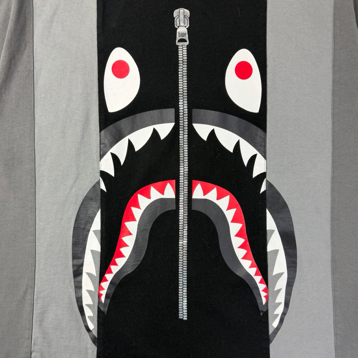 Bape Shark Relaxed Fit Tee Black/Grey