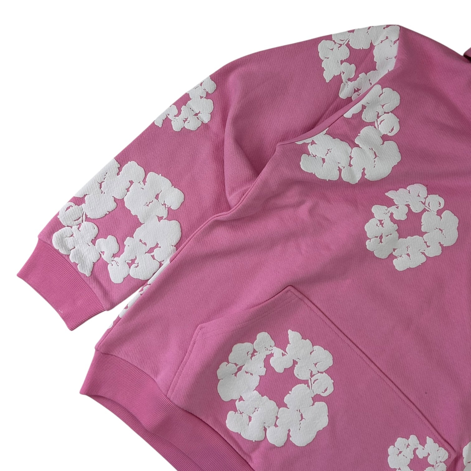 Denim Tears The Cotton Wreath Hoodie Pink