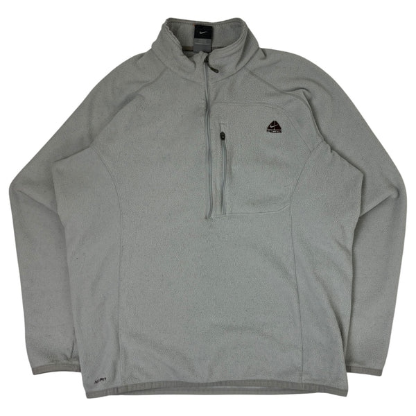 (W) ACG Therma-Fit Quarter Zip Grey