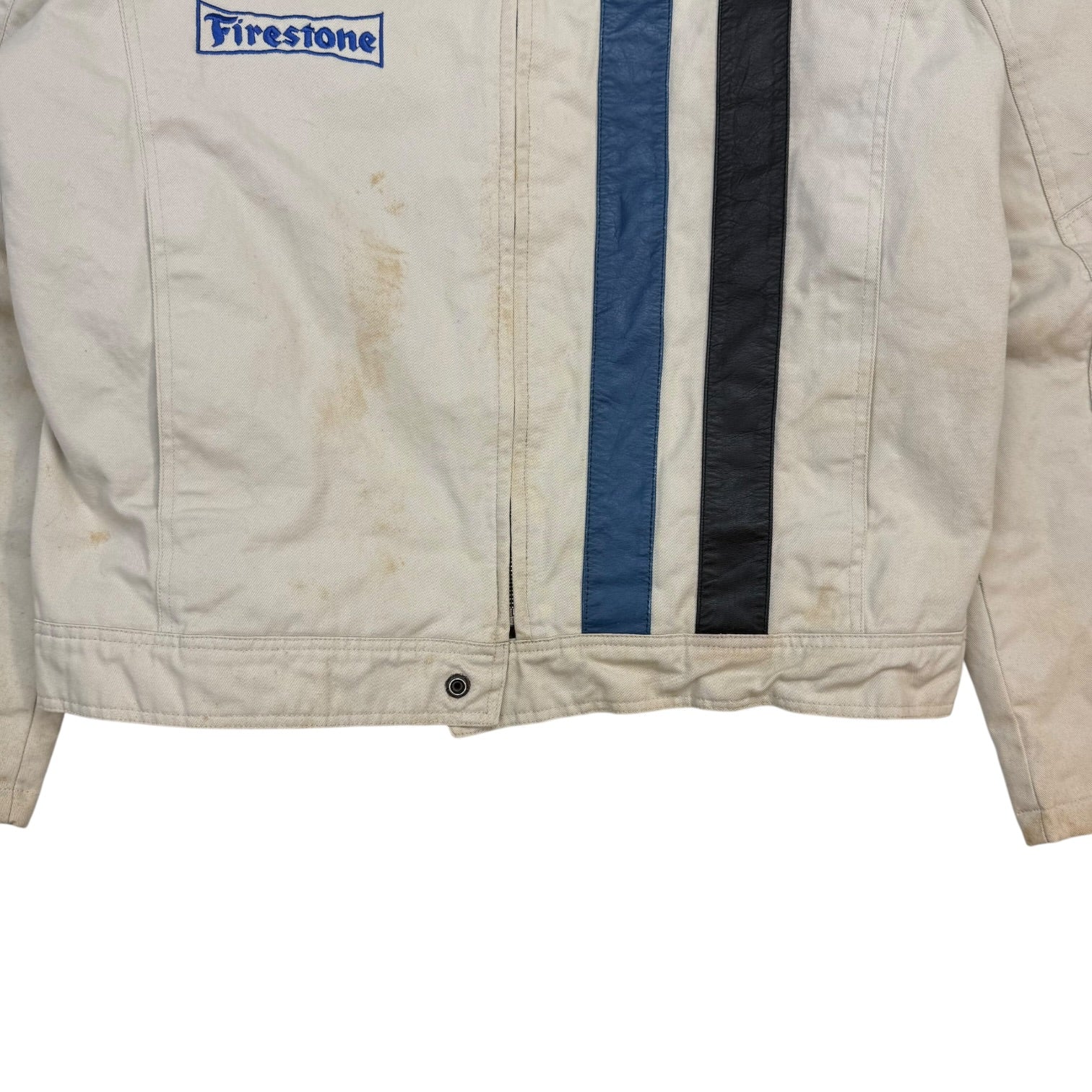 Vintage Gulf Racing Jacket White