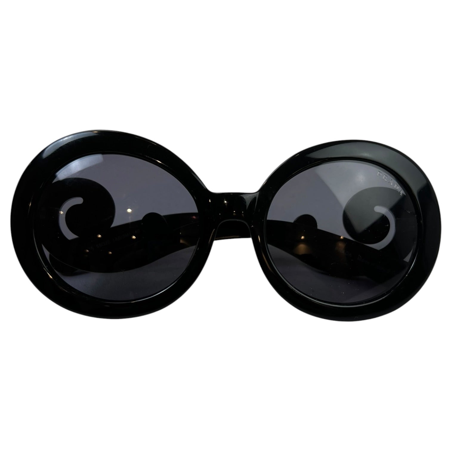 Prada Minimal Baroque Sunglasses Black
