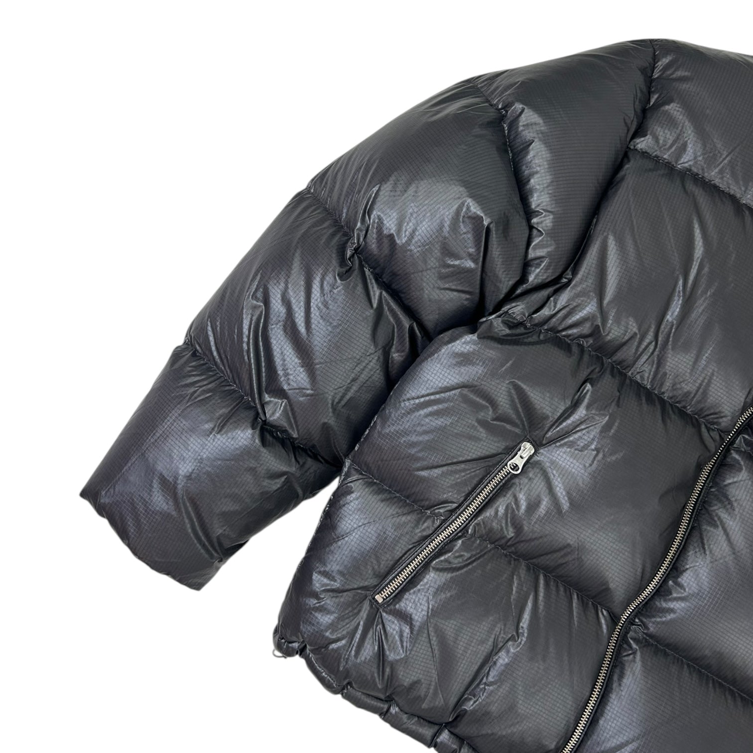 Stussy Ripstop Down Puffer Jacket Nylon Black