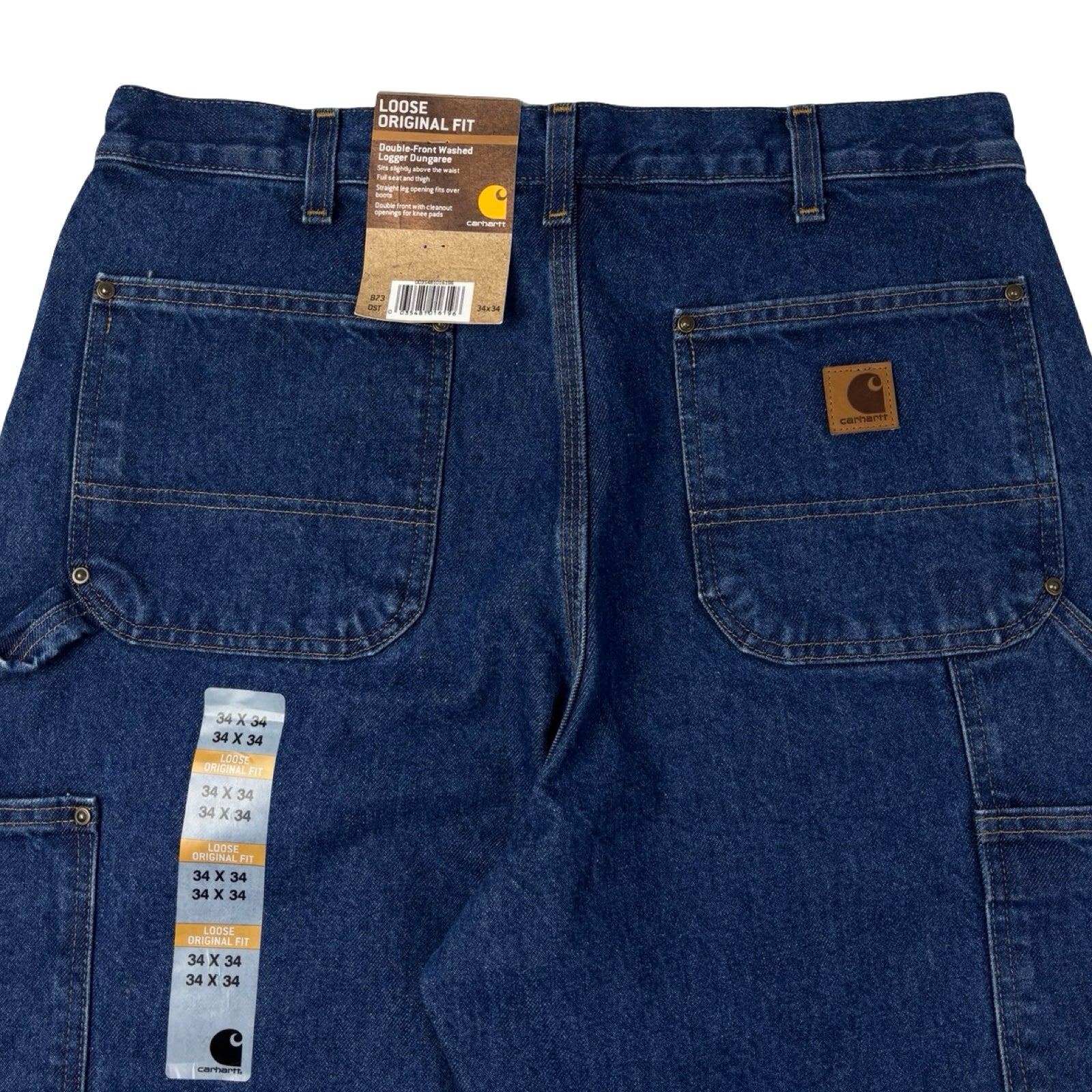Carhartt Double-Front Washed Logger Denim