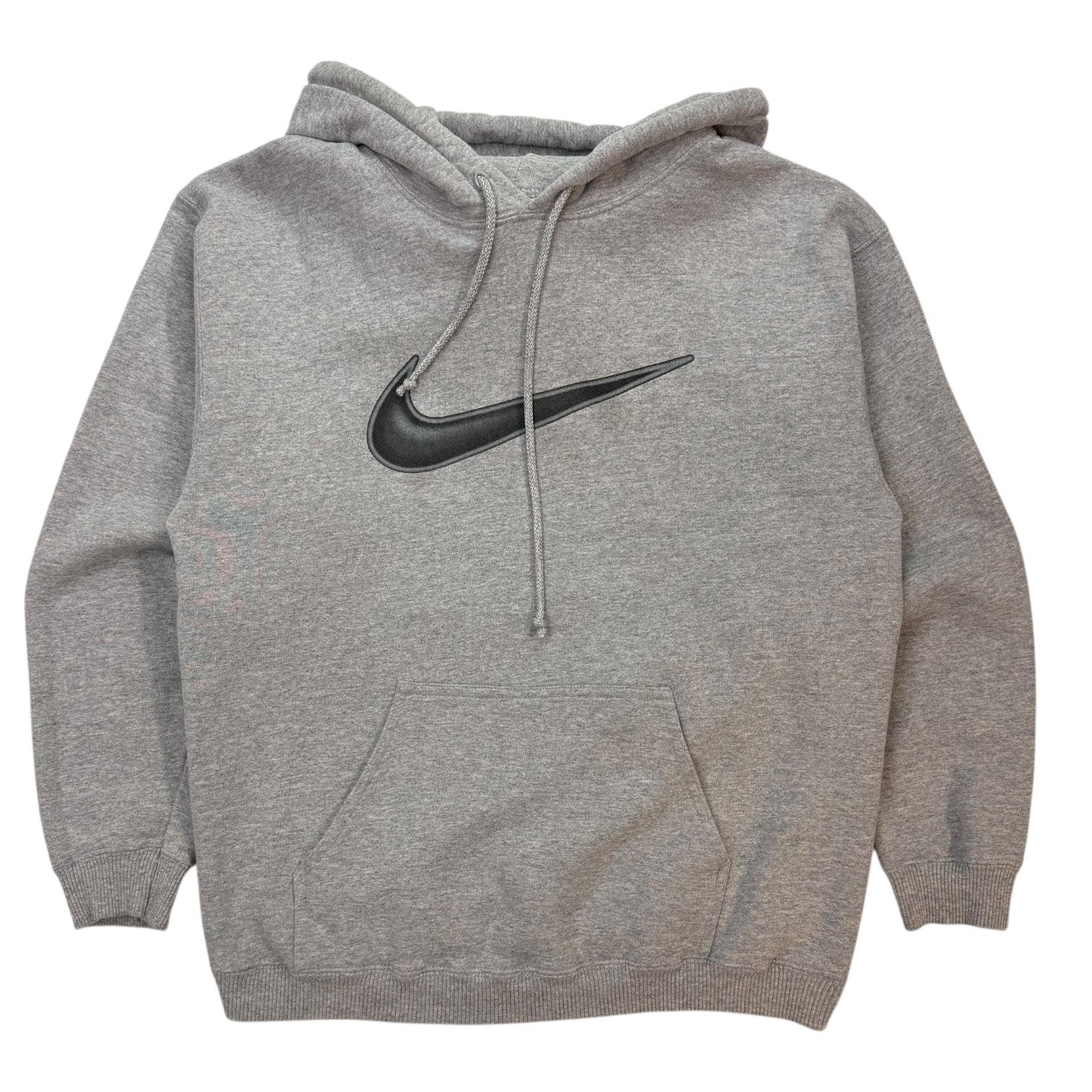 1990s Nike Swoosh Hoodie Grey