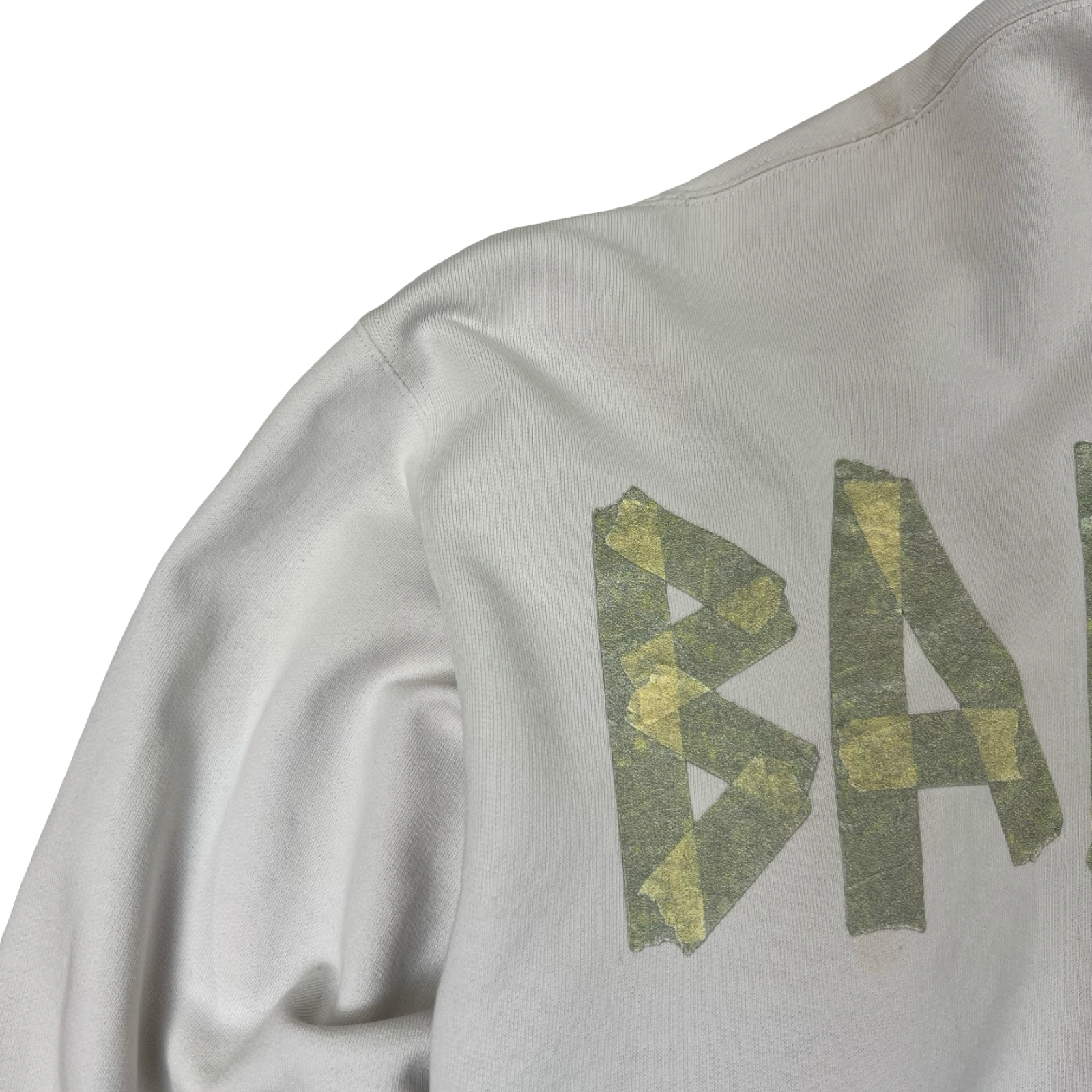 Balenciaga Tape Type Ripped Pocket Hoodie Sweatshirt