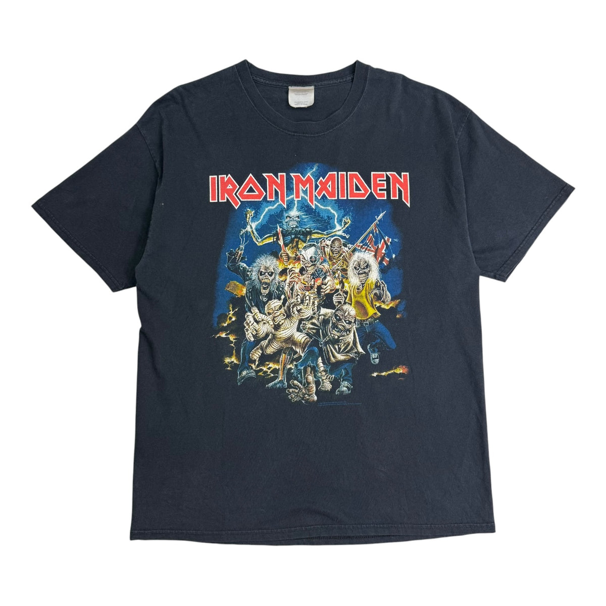 Vintage Iron Maiden Best Of The Beast Tee Black