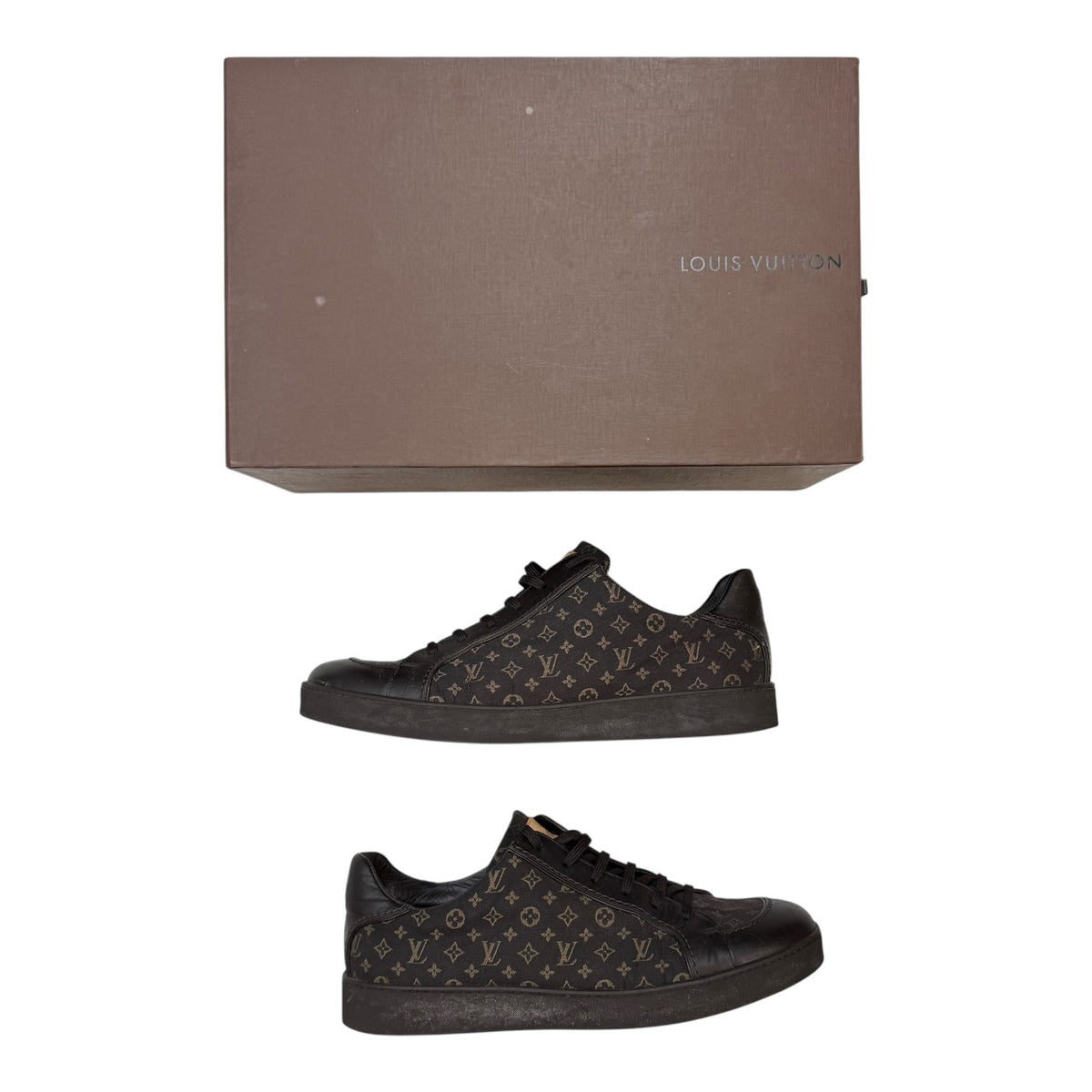 Louis Vuitton LV Monogram Canvas Sneaker Brown (Used)