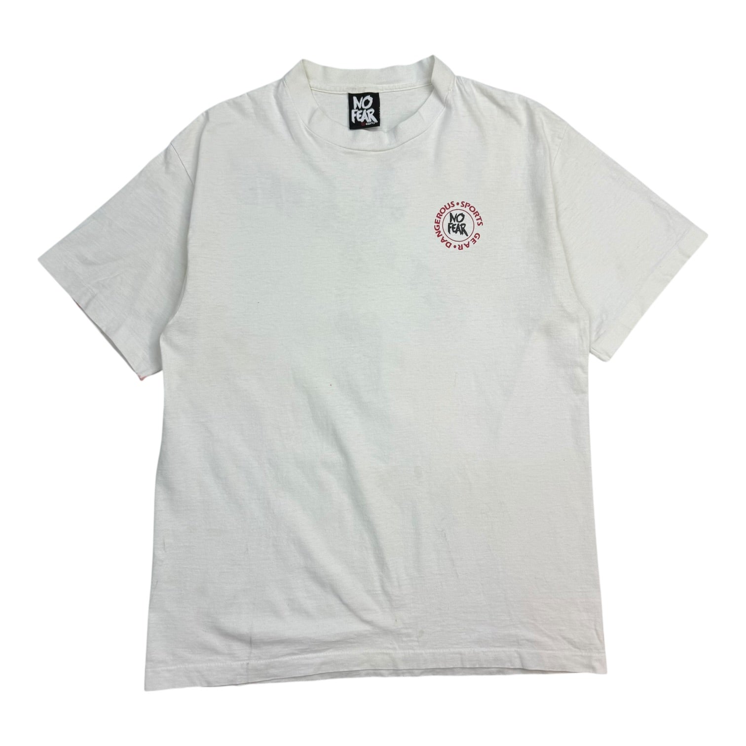 Vintage No Fear ‘Get A Spine’ Tee White