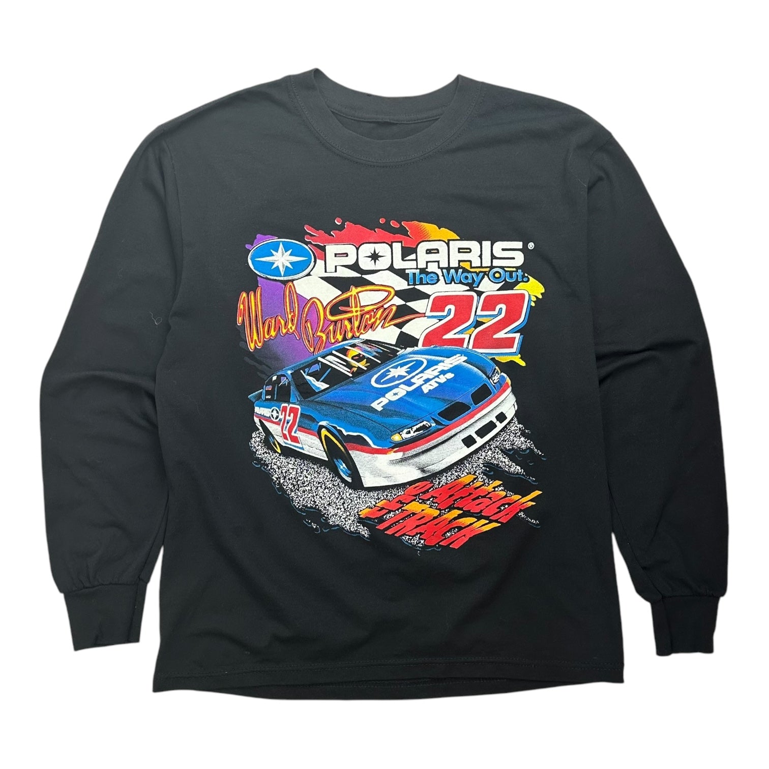 Vintage Polaris Ward Burton L/S Tee Black