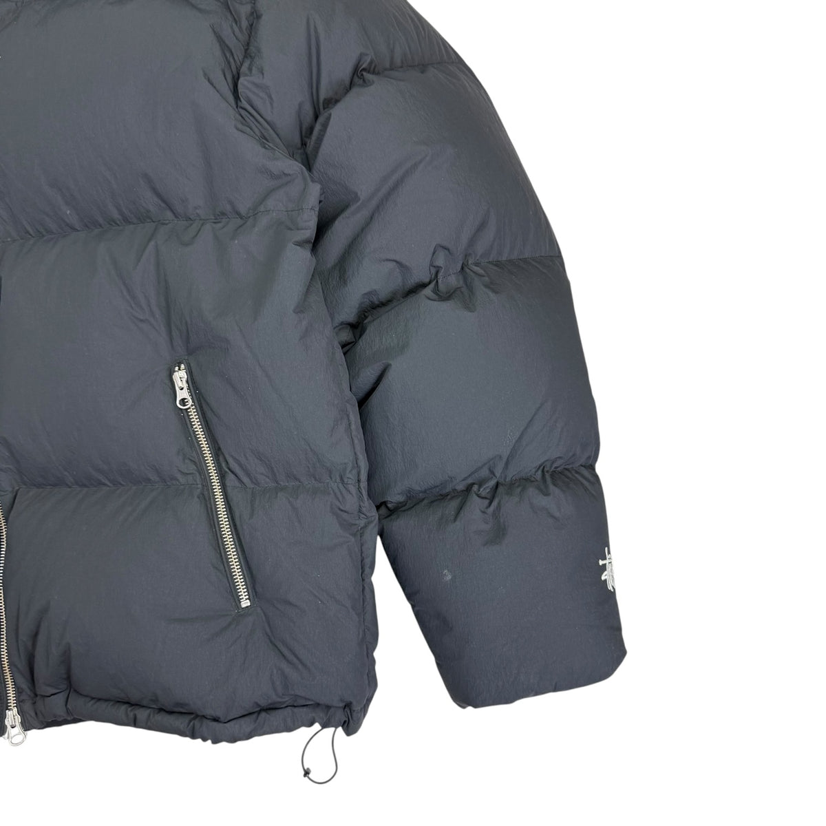 Stussy Nylon Down Puffer Jacket Black