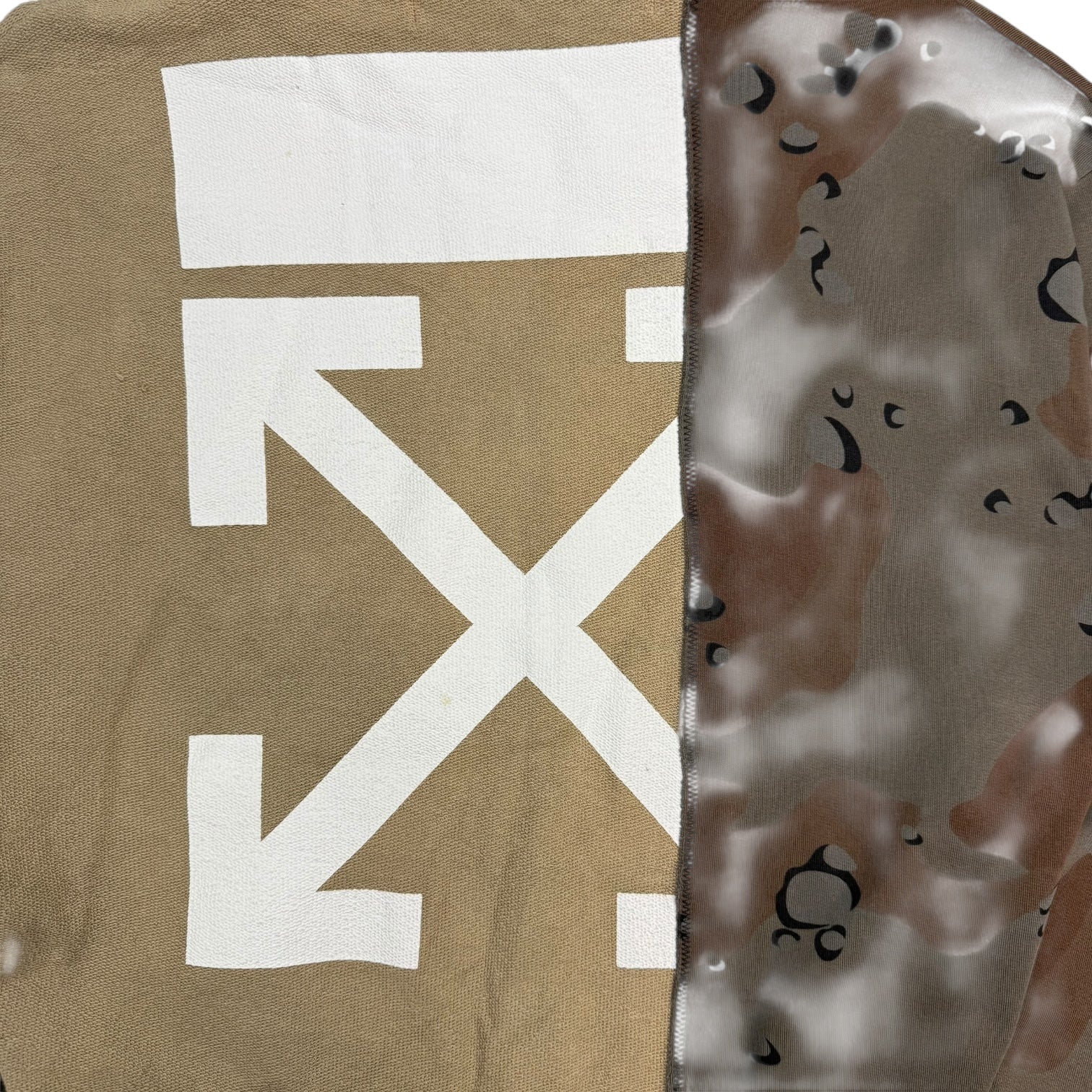 Off-White Arrows Hoodie Multicolour Camo