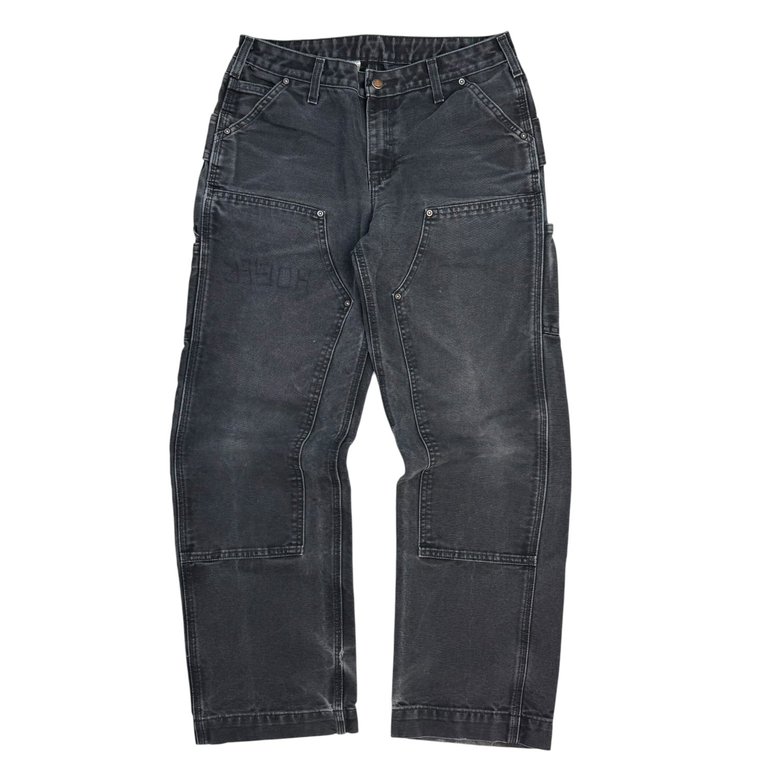 Vintage Carhartt Double Knee Pants Black