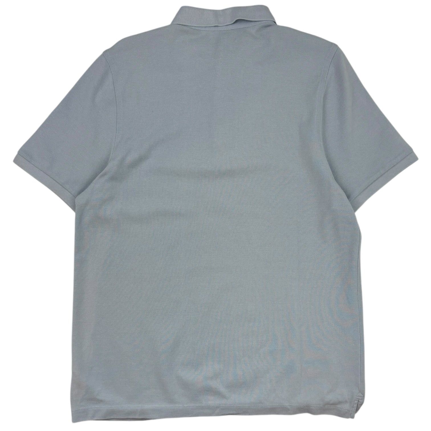 Burberry Button-Up Polo T-Shirt Light Blue