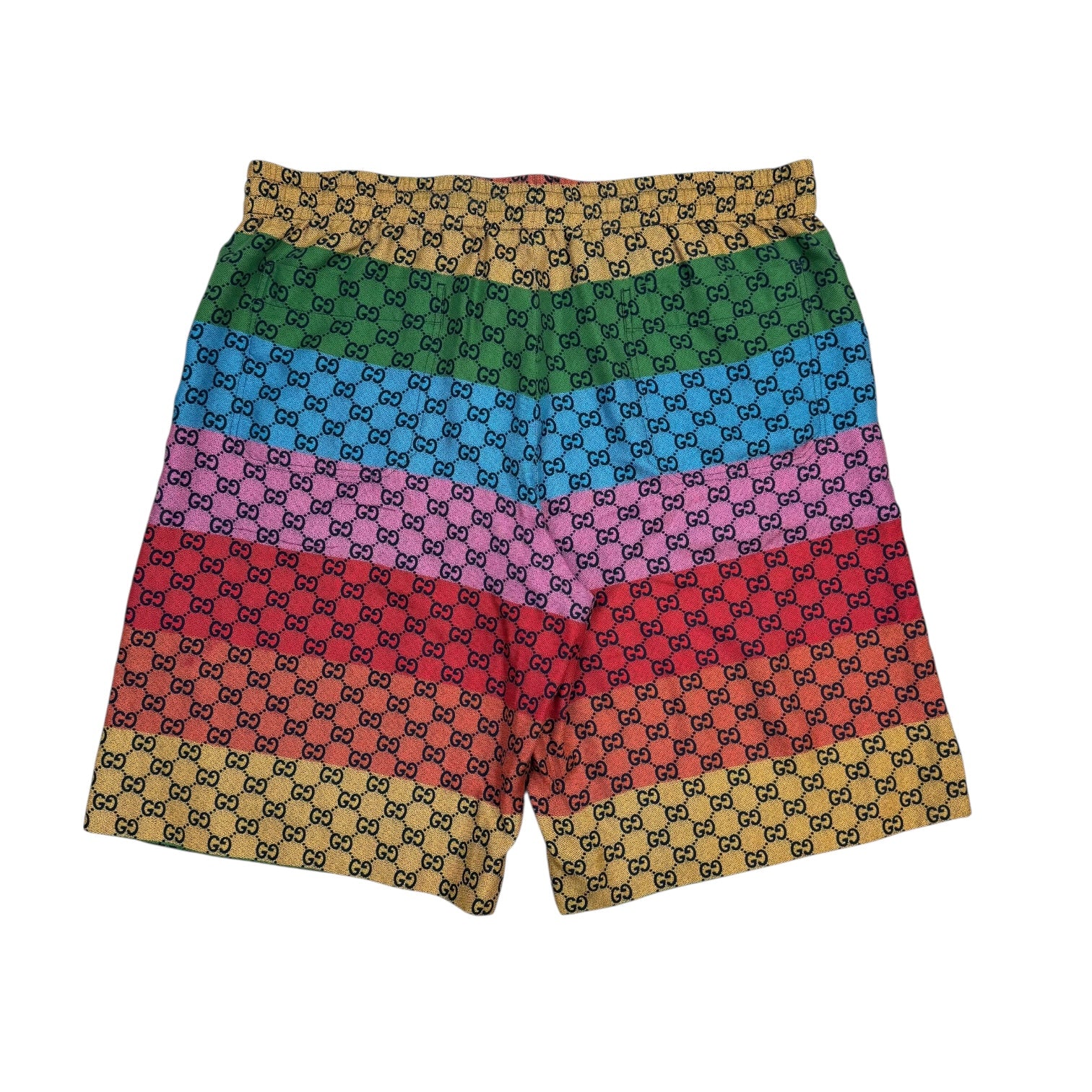 Gucci GG Silk Shorts Multicolour
