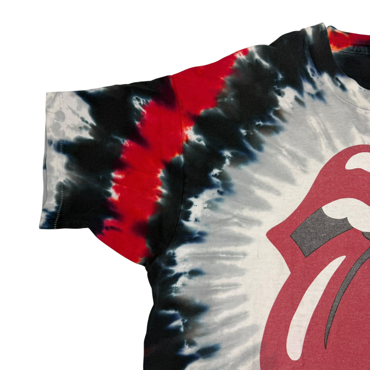 1994 The Rolling Stones Tie Dye Tee Red