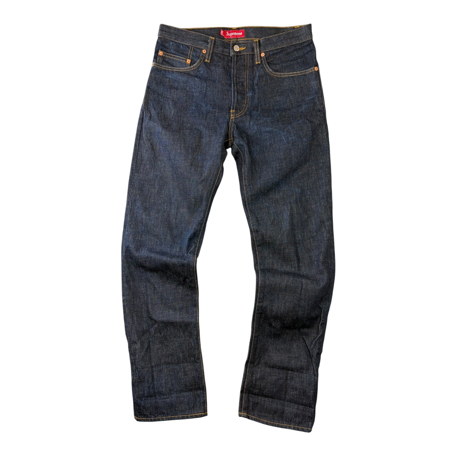 Supreme Rigid Slim Demim Jeans Dark Wash