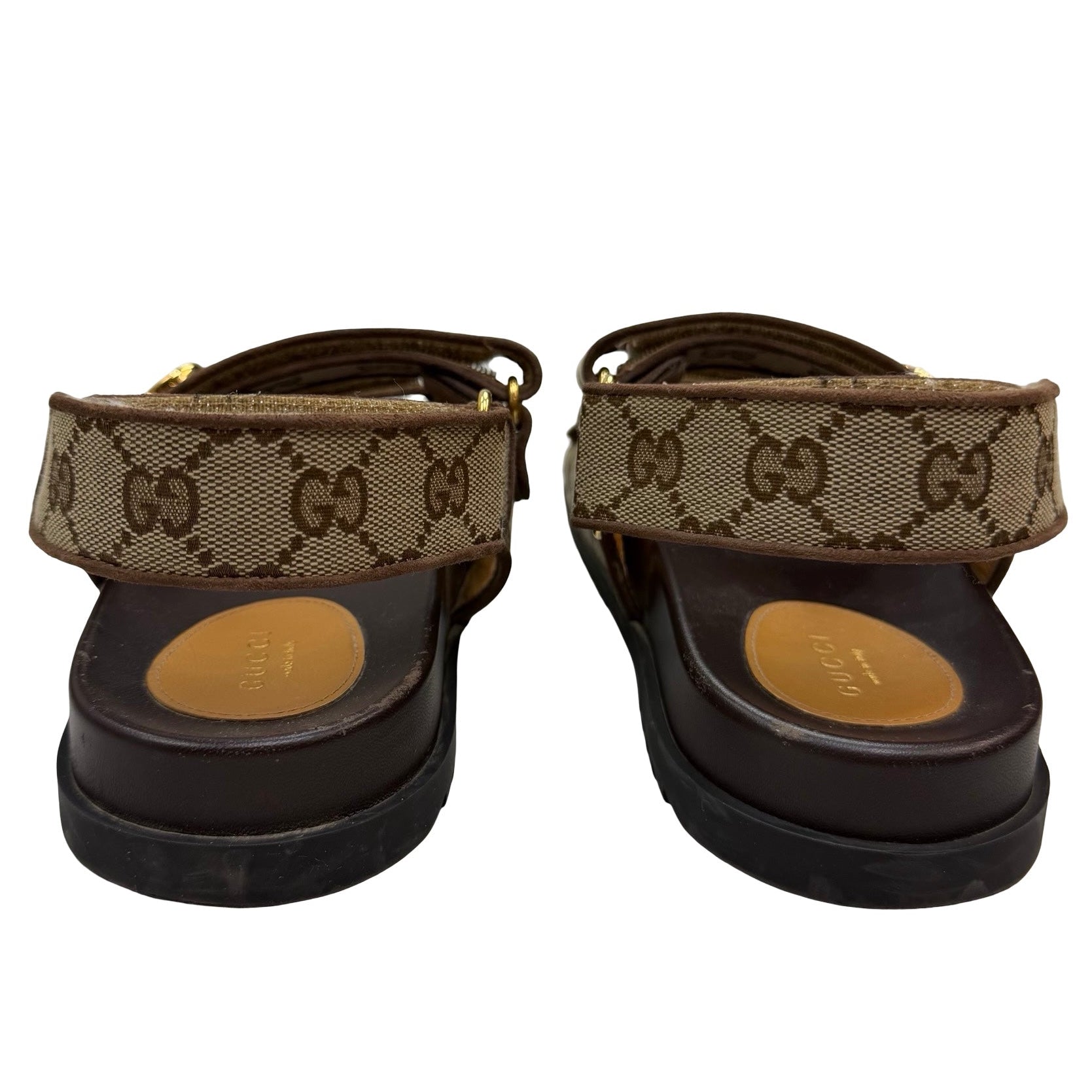 (W) Gucci Double G Sandal Beige (Used)
