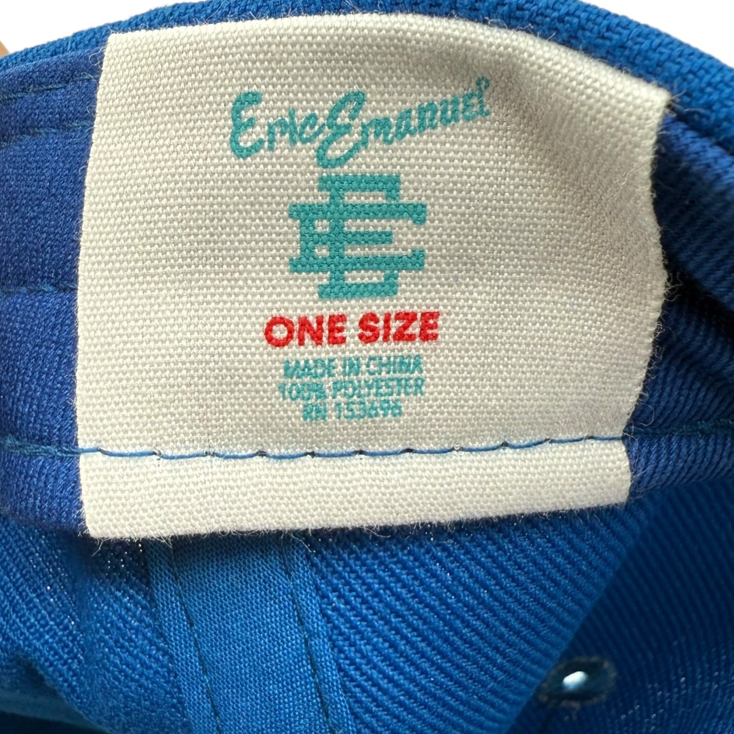 Eric Emanuel EE Basic Hat Blue/White