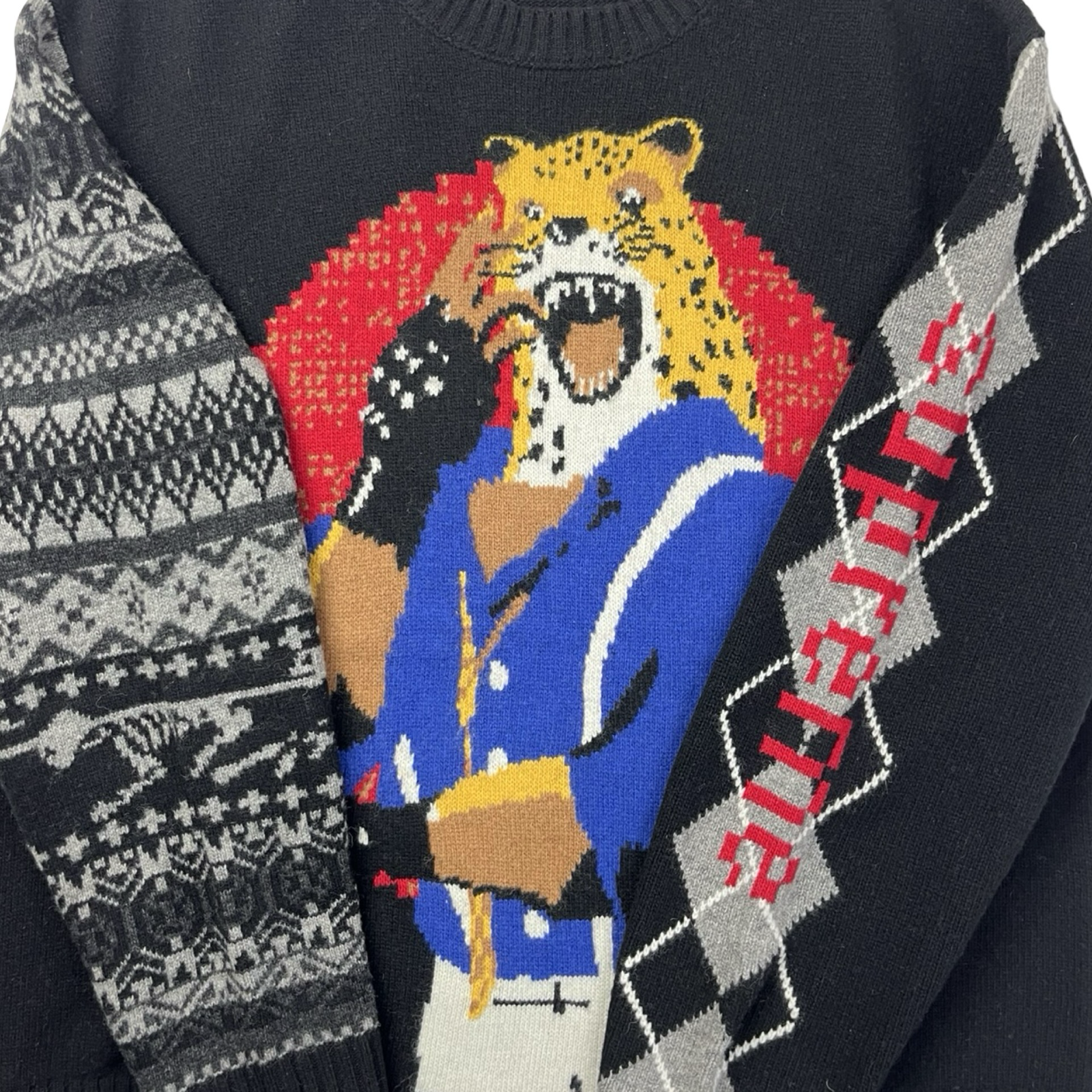 Supreme X Yohji Yamamoto TEKKEN Sweater Black