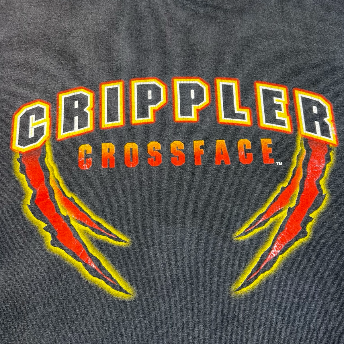 2004 WWE Chris Benoit crippler cross face T-shirt
