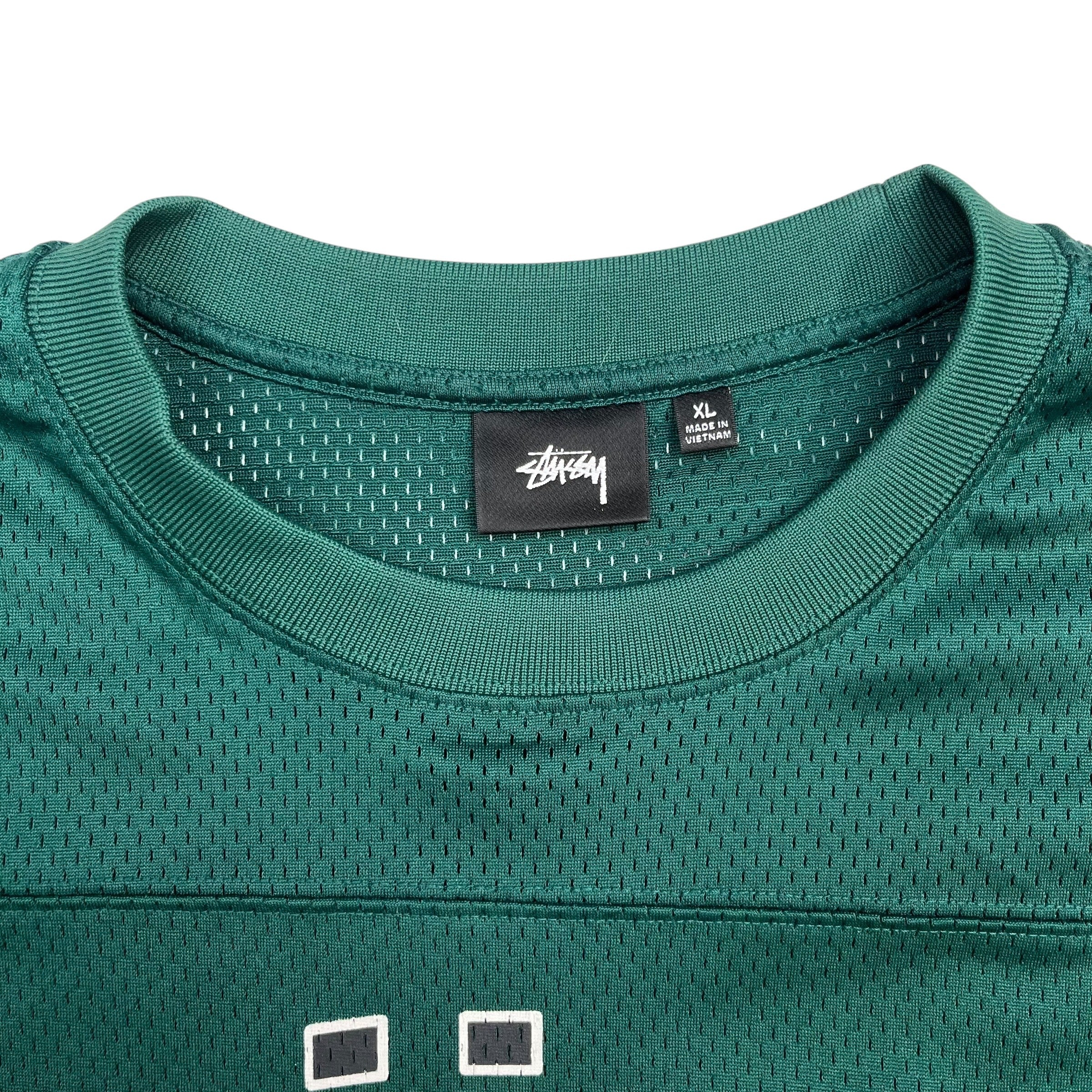 Stussy Sport Mesh Jersey Green