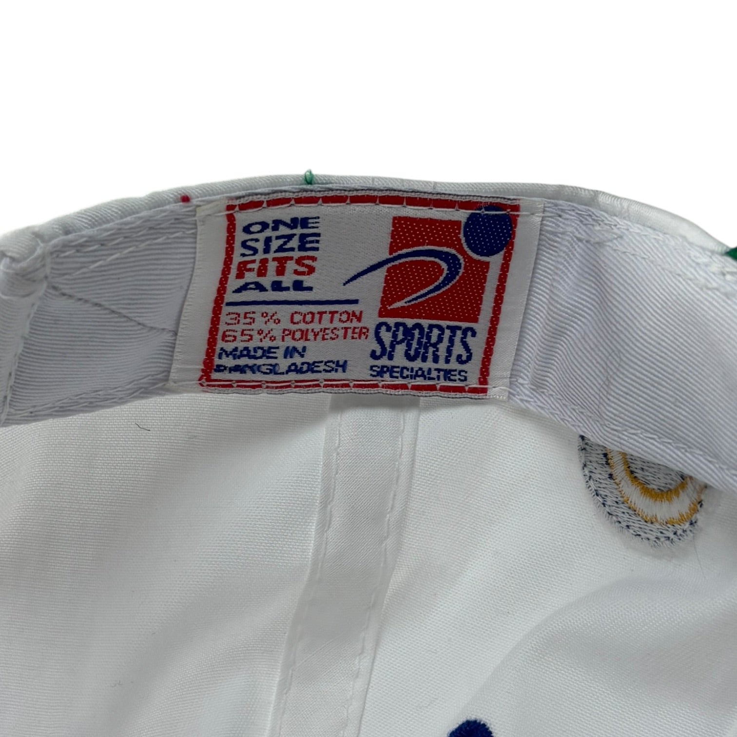 Vintage St Louis Rams Double Line Script Hat by Sports Specialties