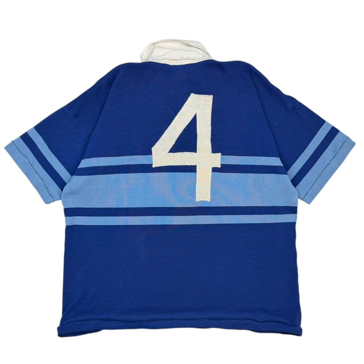 True Vintage 70s Rugby Shirt Blue