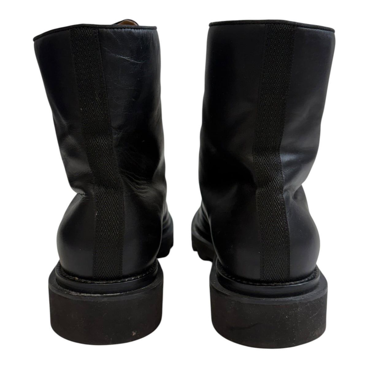 Givenchy Leather Combat Boots Black (Used)