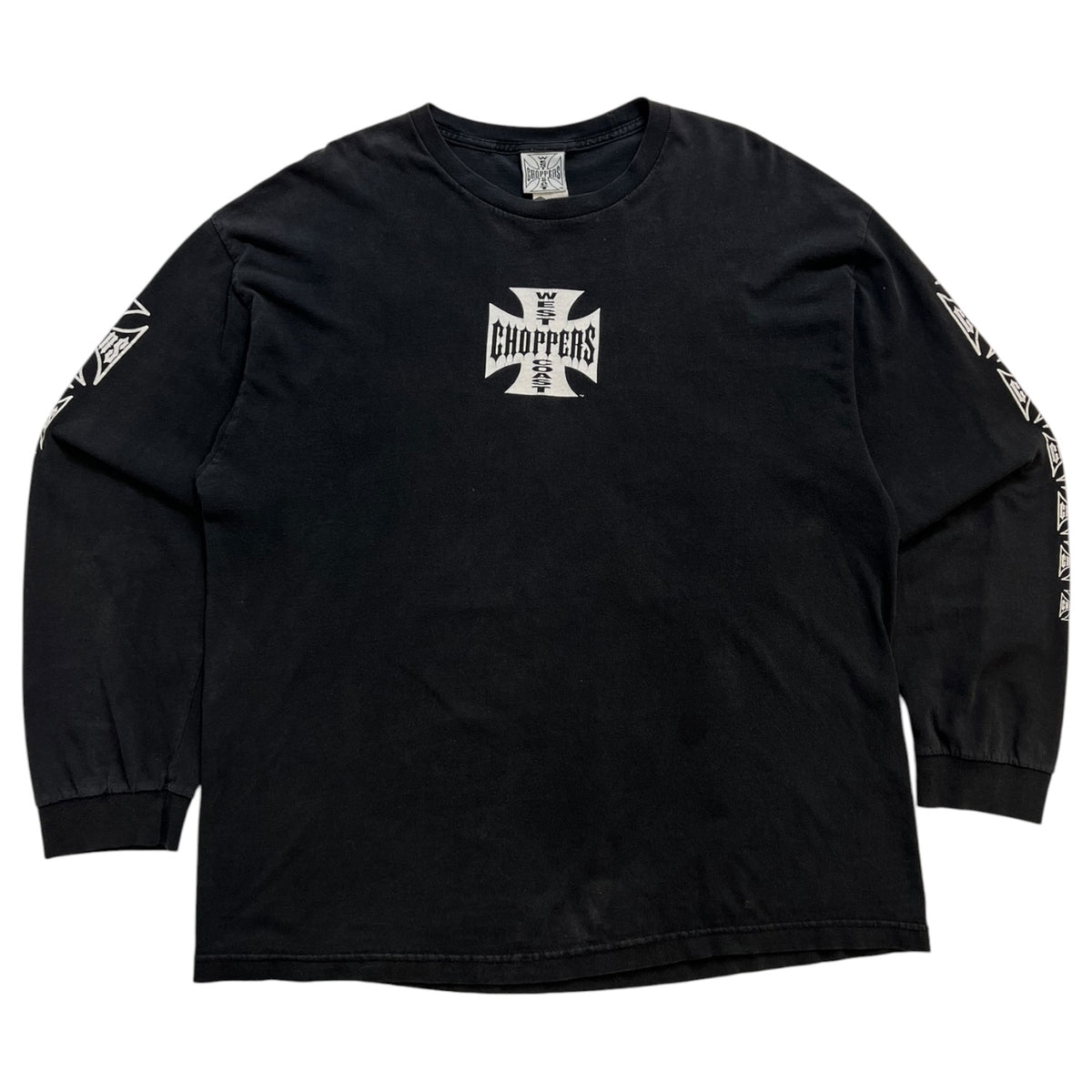 Vintage West Coast Choppers Long Sleeve T-Shirt Black
