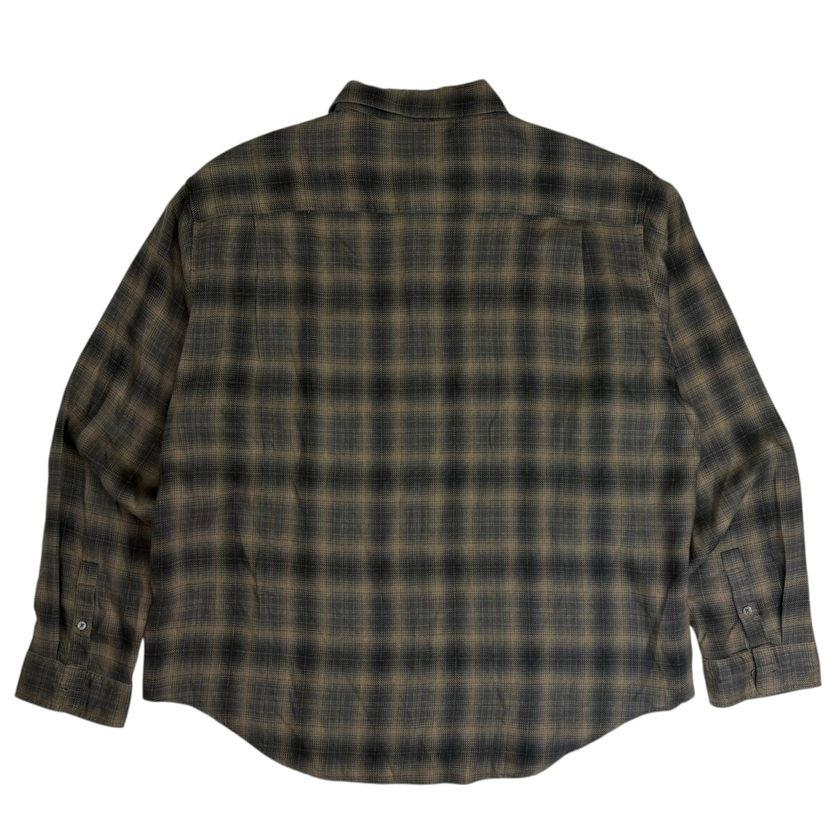 Stussy Matthew Printed Flannel Shirt Brown