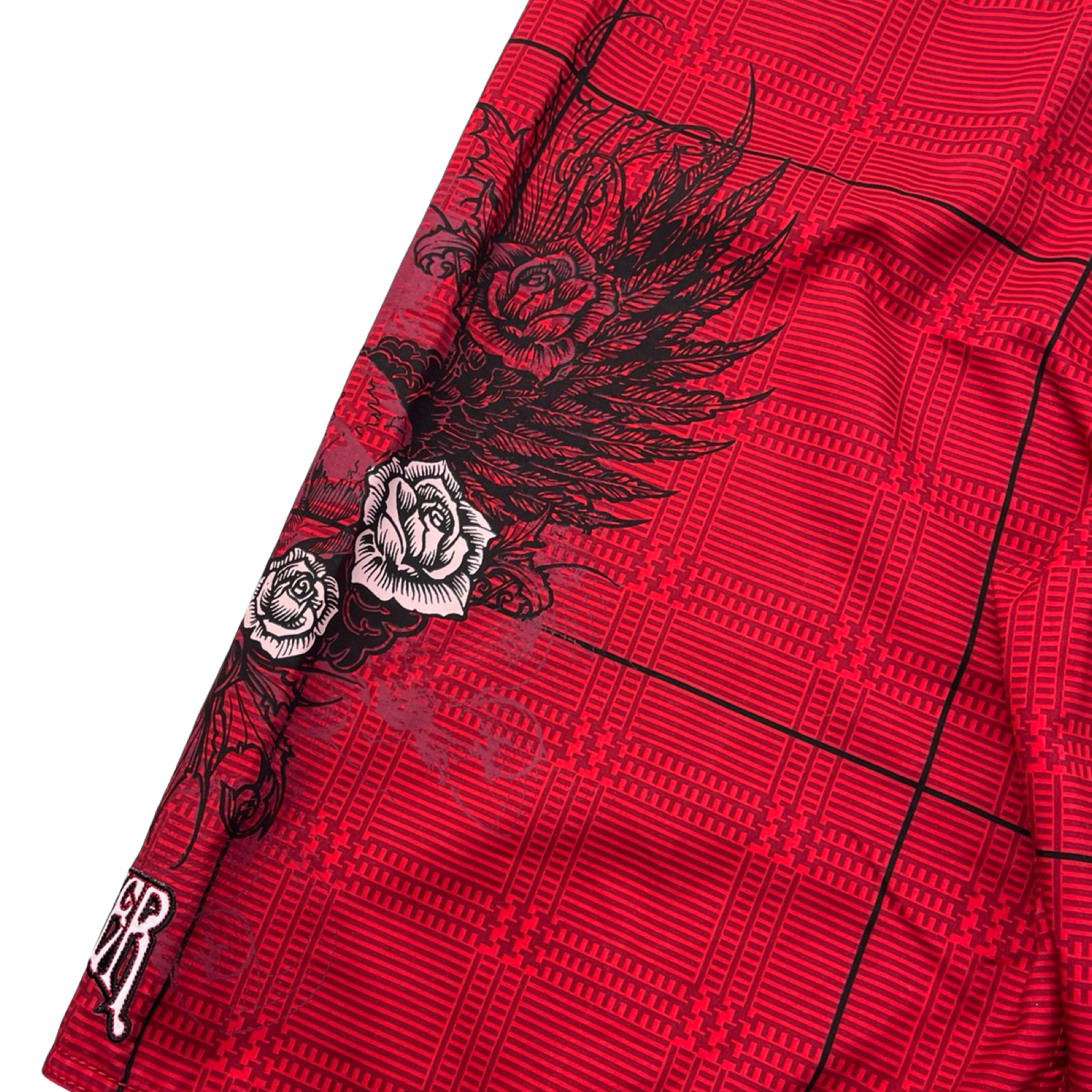Vintage Y2K Quiksilver Board Shorts Red
