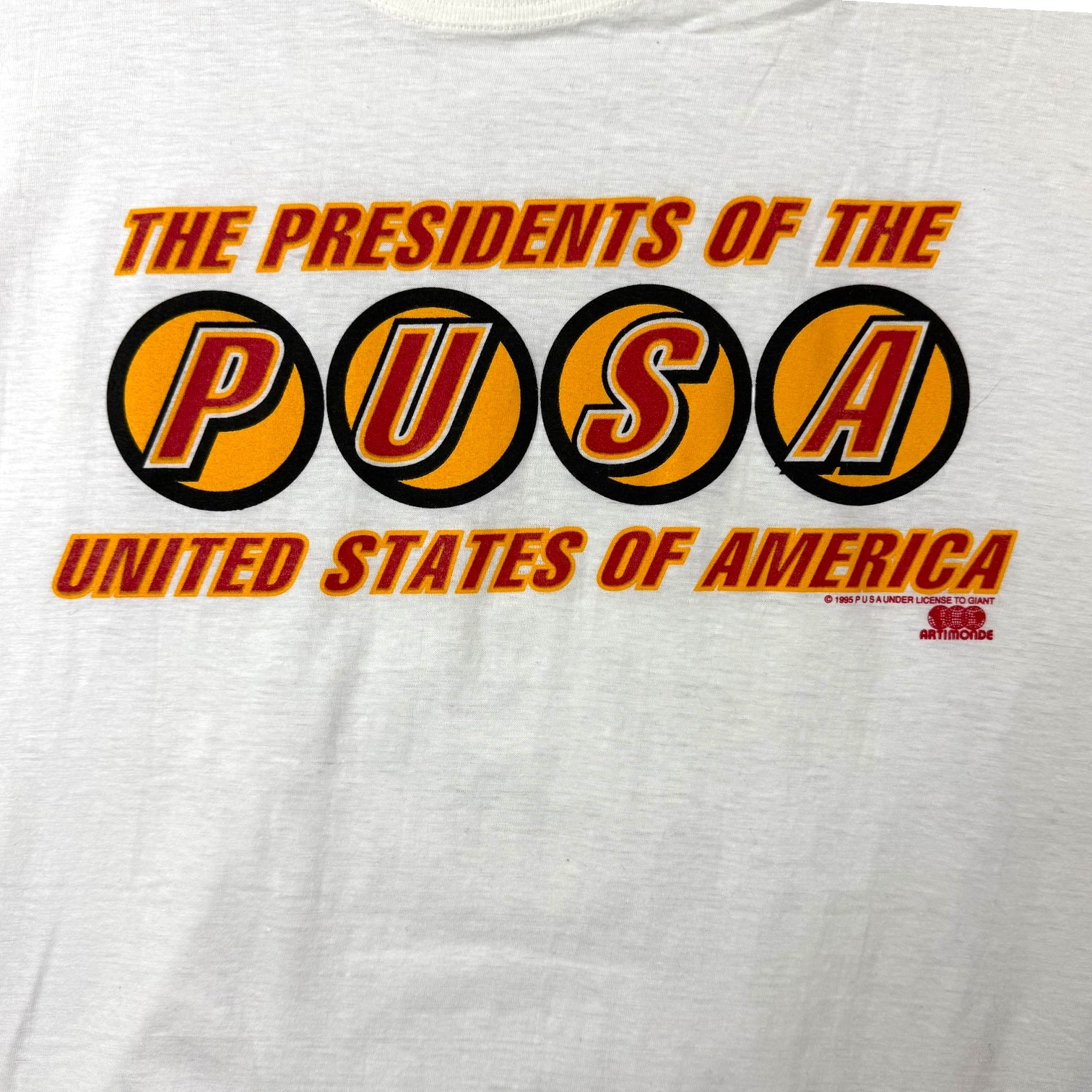 1998 The Presidents Of The United Of America ‘PUSA’ Tee White