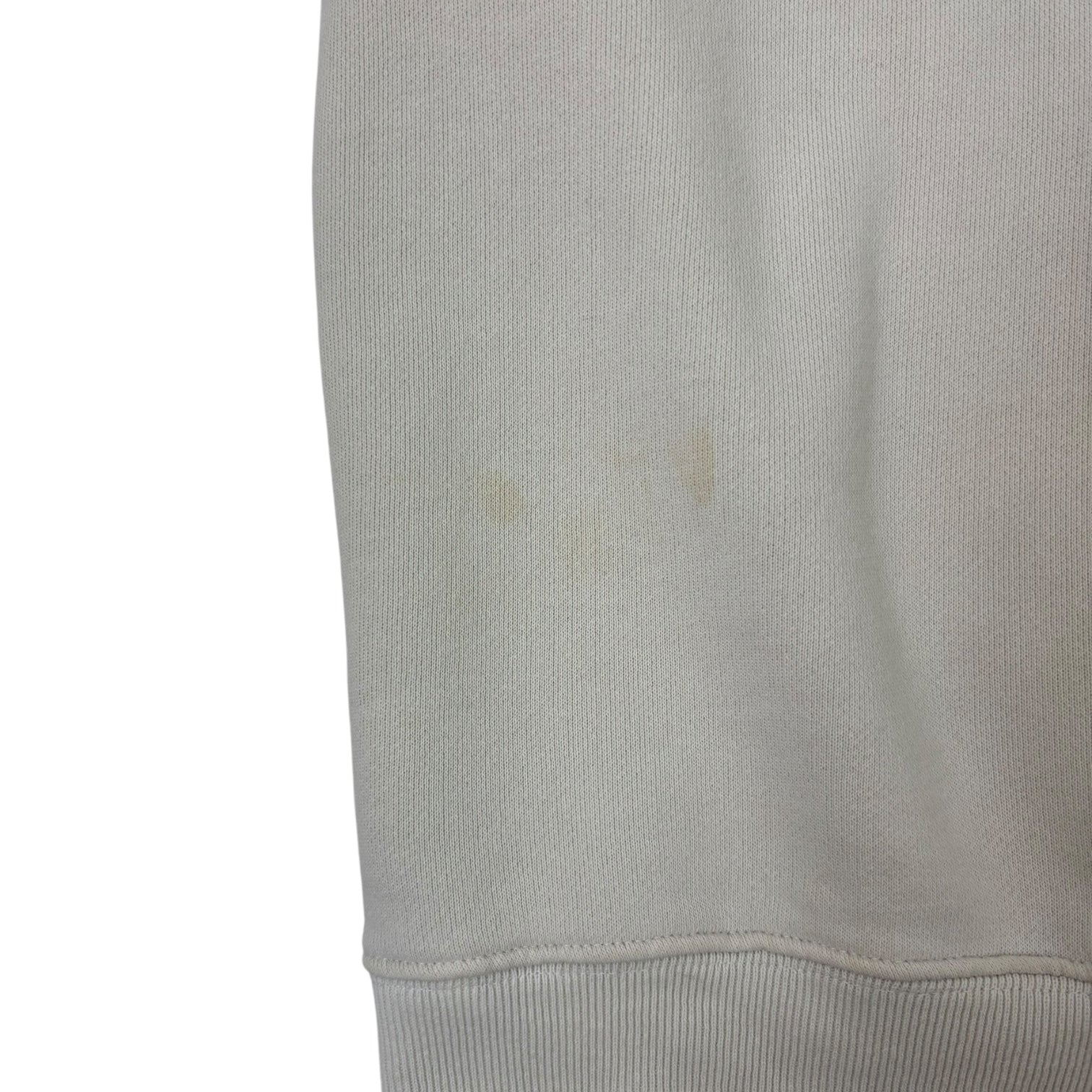 Stussy V-Neck Cotton Sweater Vest Bone