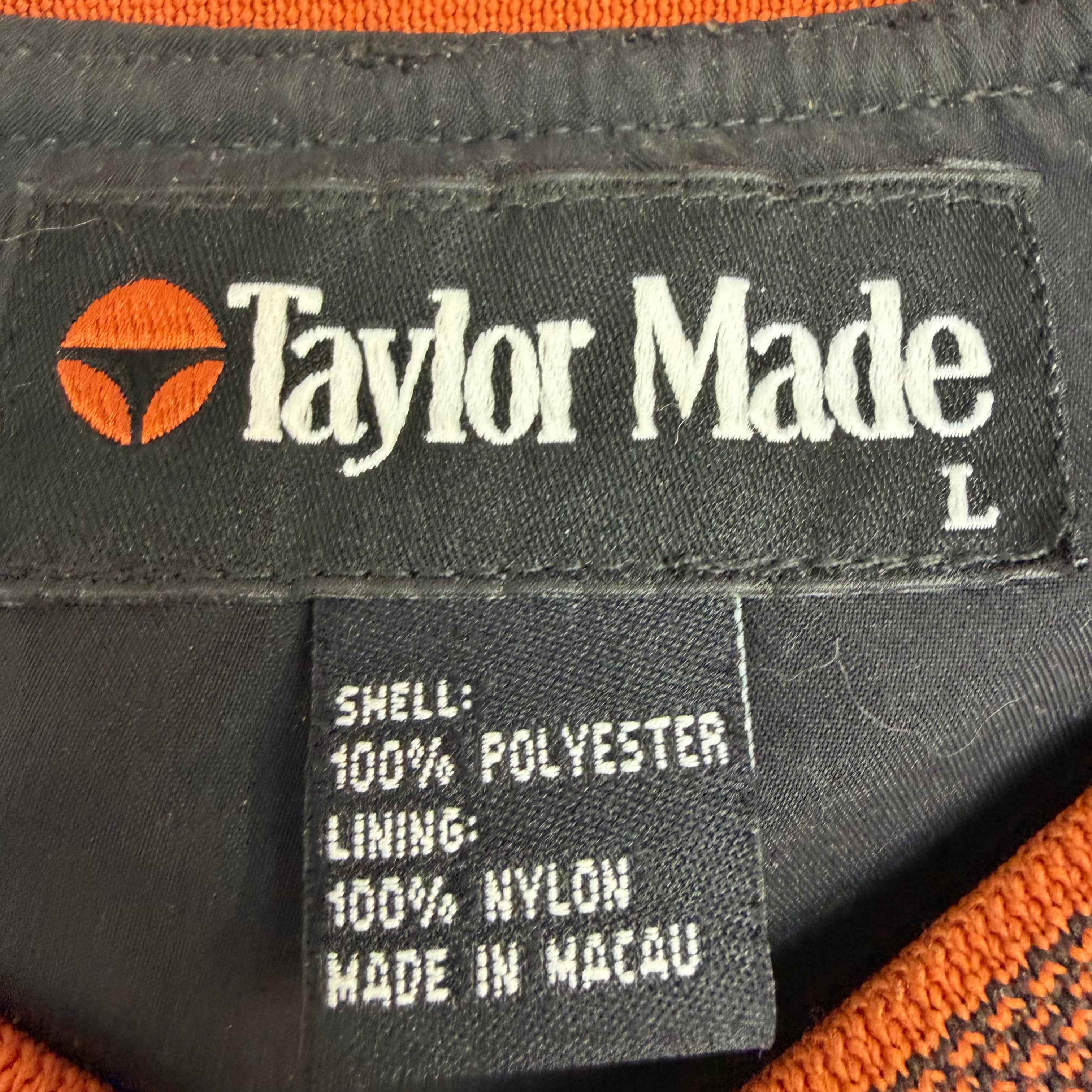 Vintage Taylor Made Golf Pullover Black