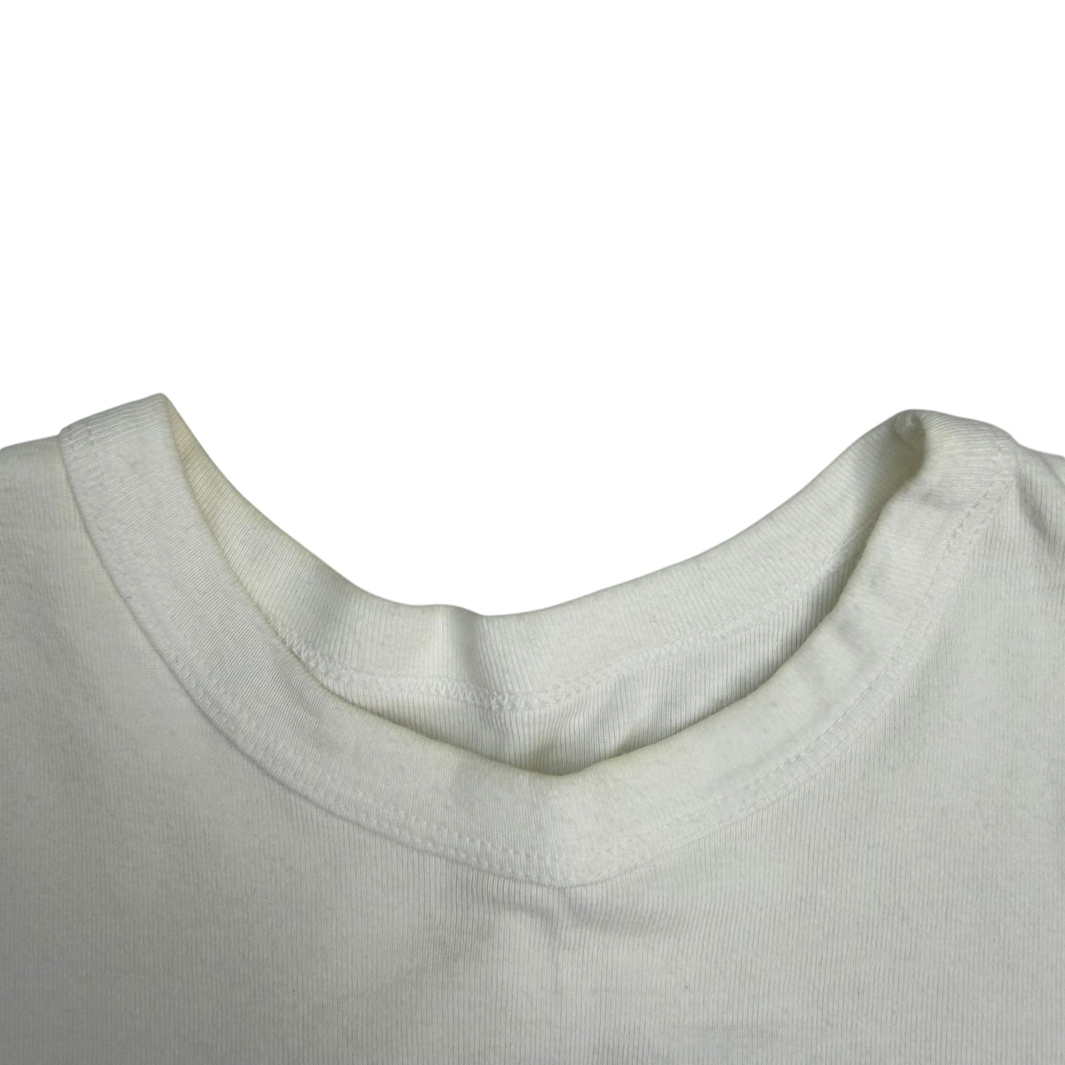 (W) Cherry LA Bite Me Baby Tee White