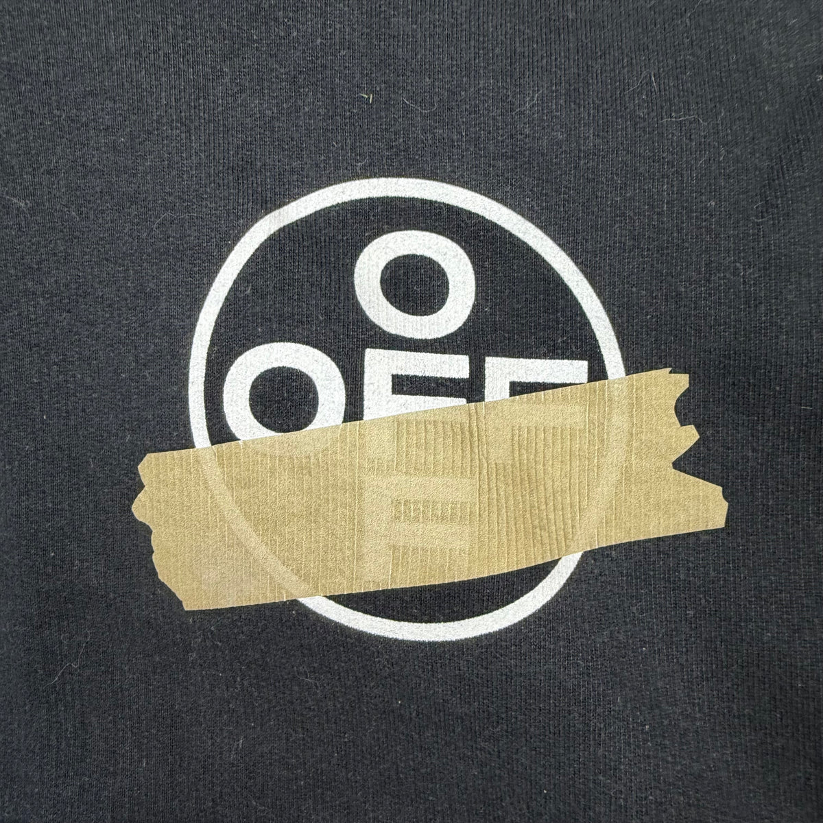 Off-White Tape Arrows Over Hoodie Black