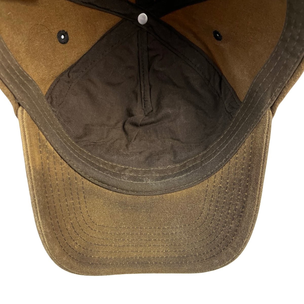 Stussy Mid-Depth Workgear Waxed Snapback Hat