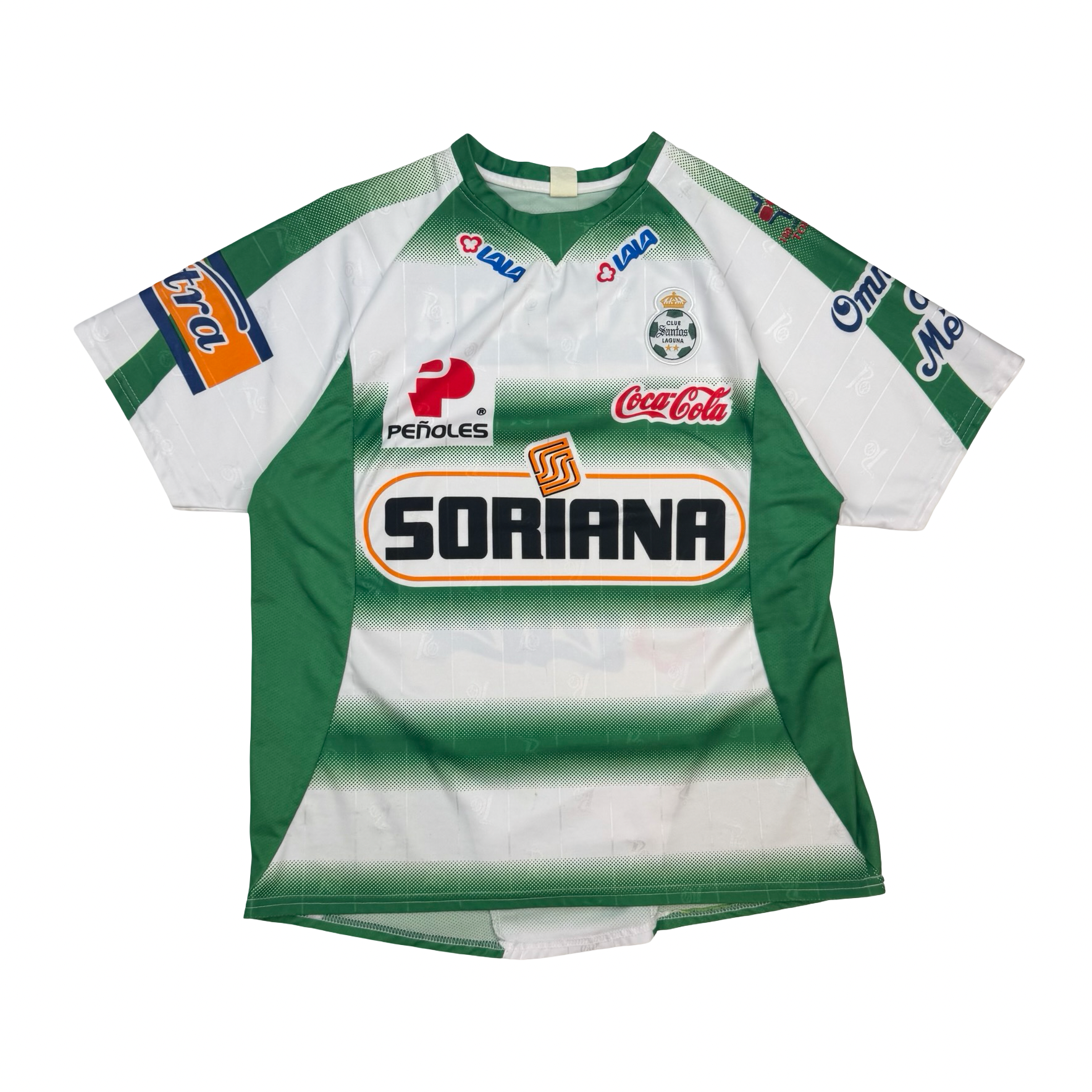 2007 Atletica Club Santos Laguna Home Jersey White/Green