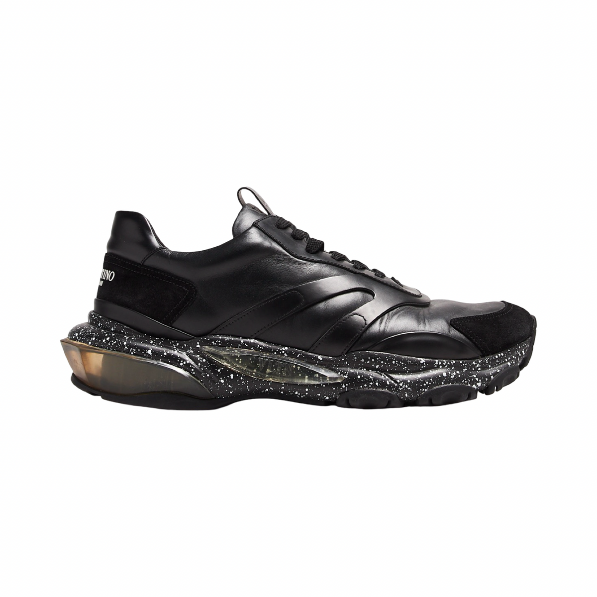 Valentino Garavani Bounce Leather Low-Top Sneaker (Used)
