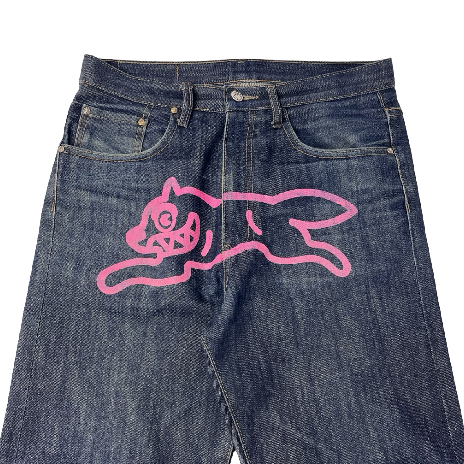 Billionaire Boys Club Ice Cream Running Dog Denim Pant Dark Wash
