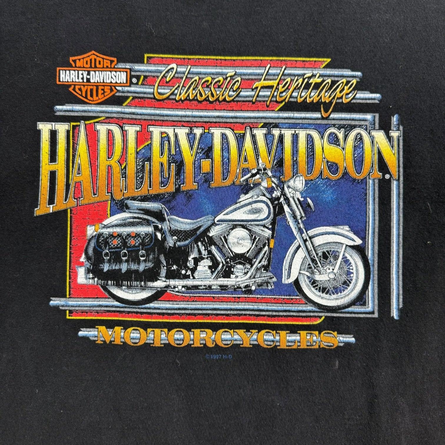 1997 Harley Davidson Of Chattanooga Tee Black